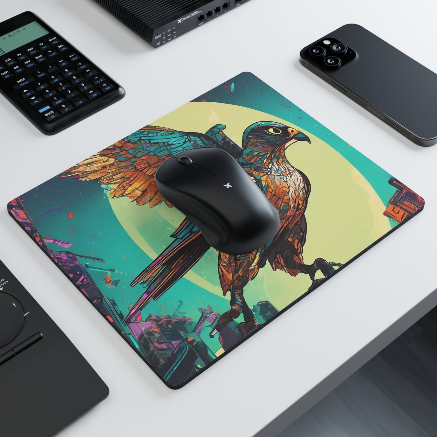 Custom Rectangular Mouse Pad - 9.3x7.8in, Non-Slip Desk Mat