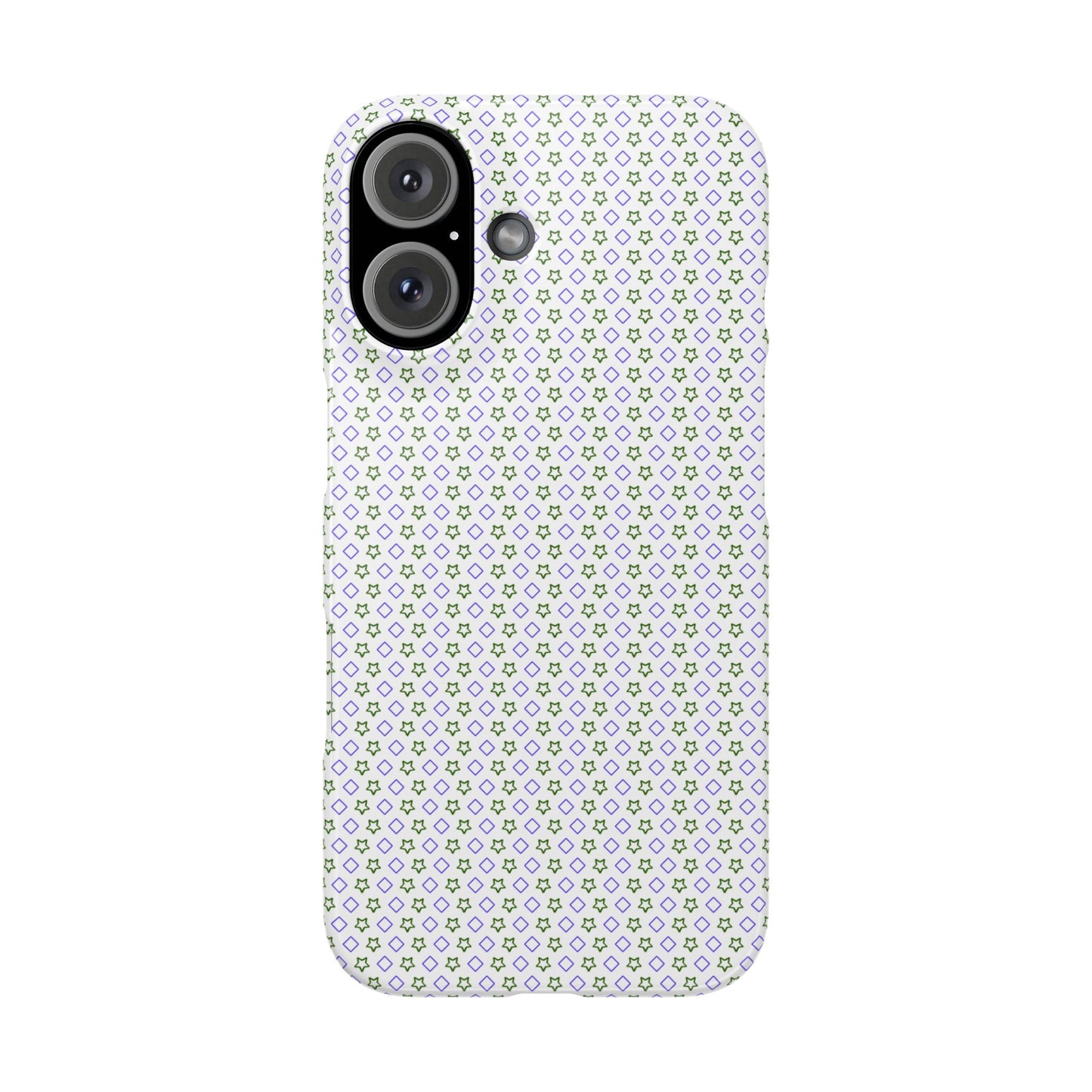 Neon Lexan Slim Phone Case for iPhone 16 Glossy Finish