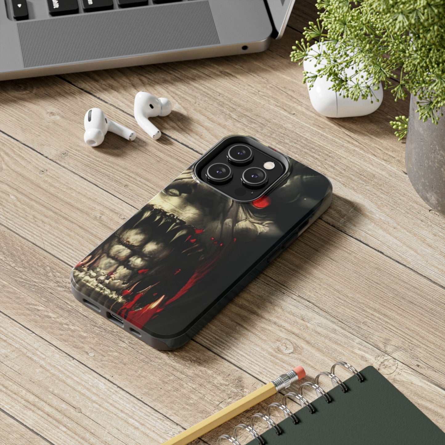 Neon Tough Phone Case - Impact-Resistant, Glossy