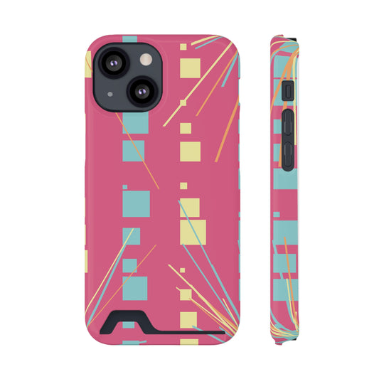 Phone Case with Card Holder – MagSafe, Glossy or Matte Finish
