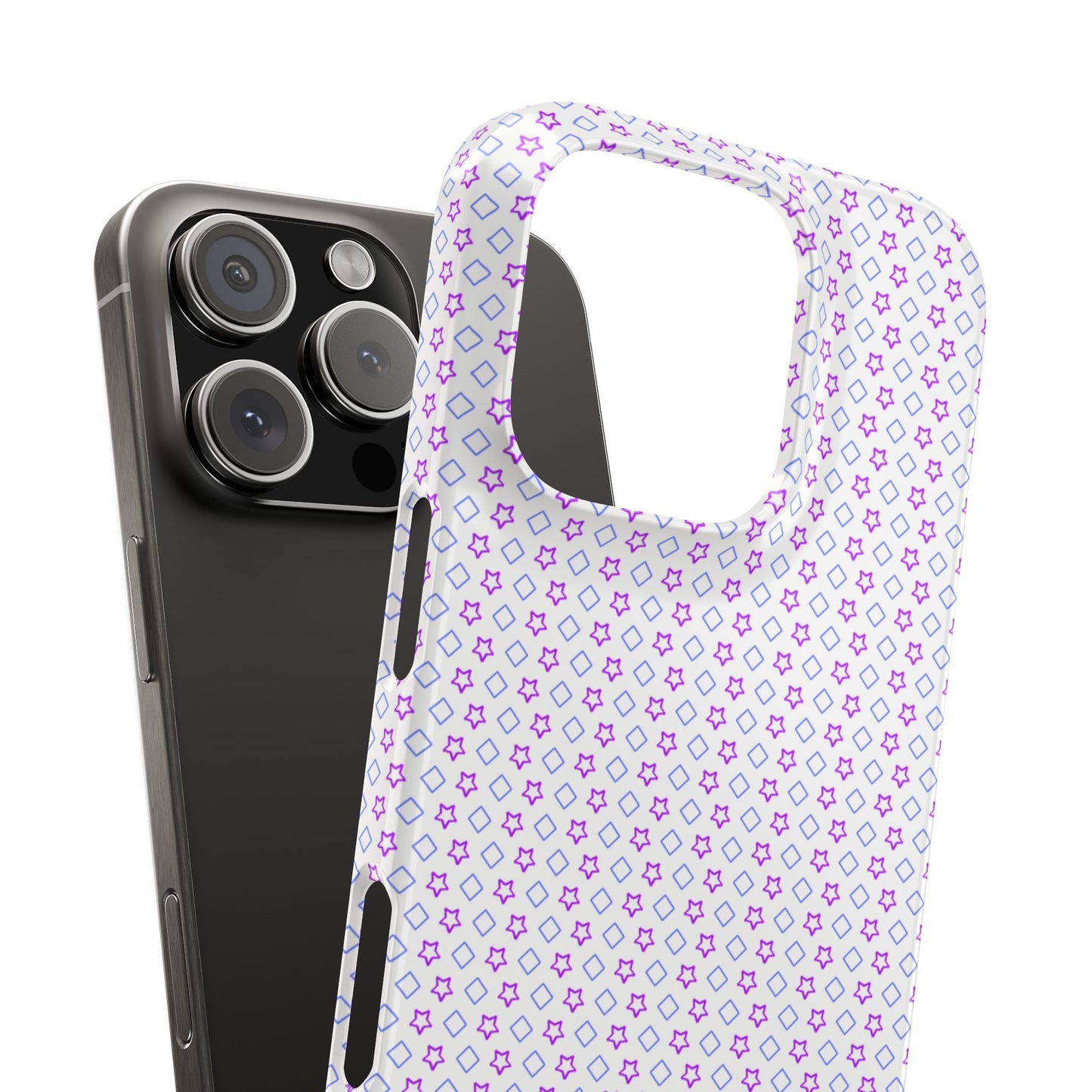 Neon Slim Phone Case for iPhone 16 - Glossy Polycarbonate