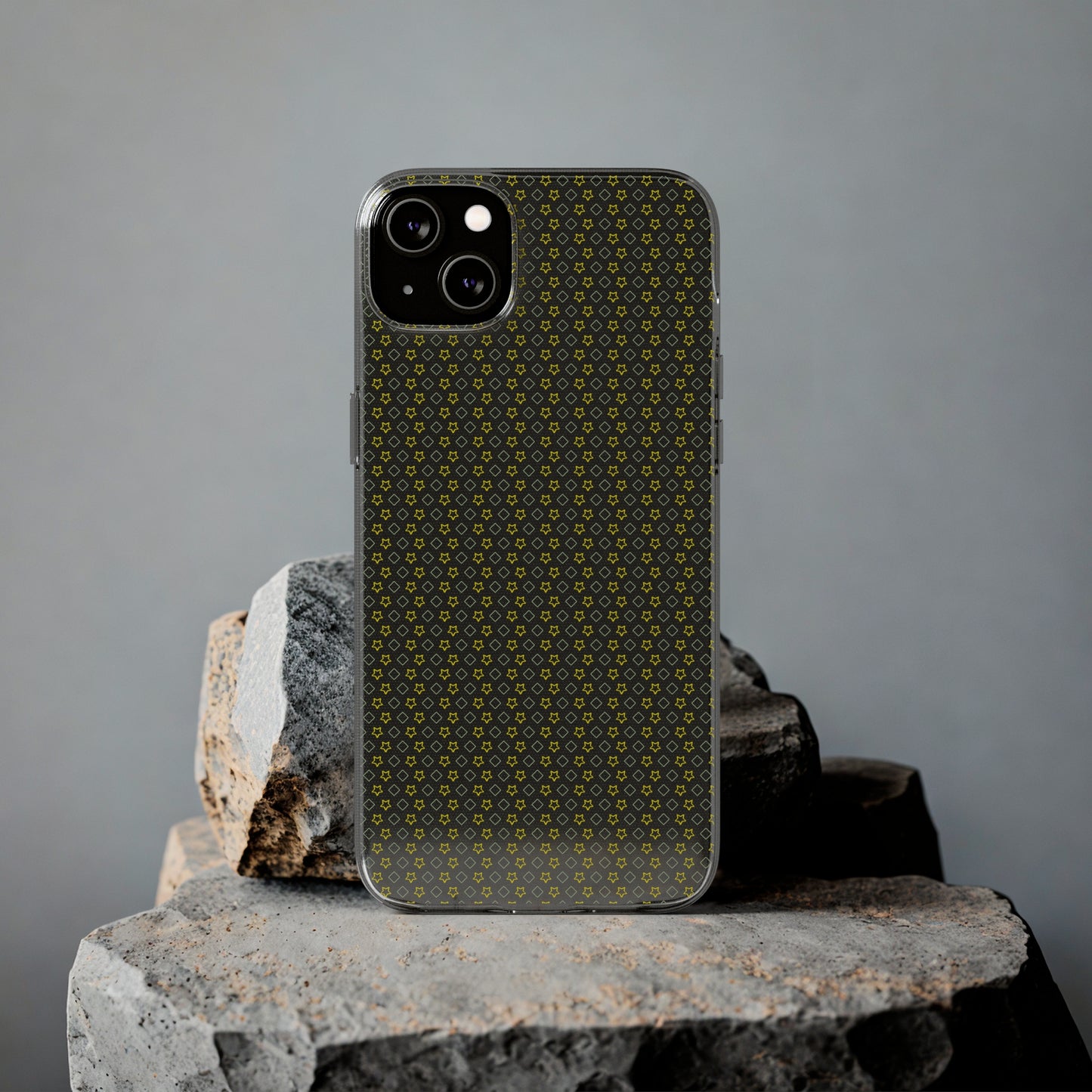 Clear Silicone Phone Case Slim Durable Open-Port Design