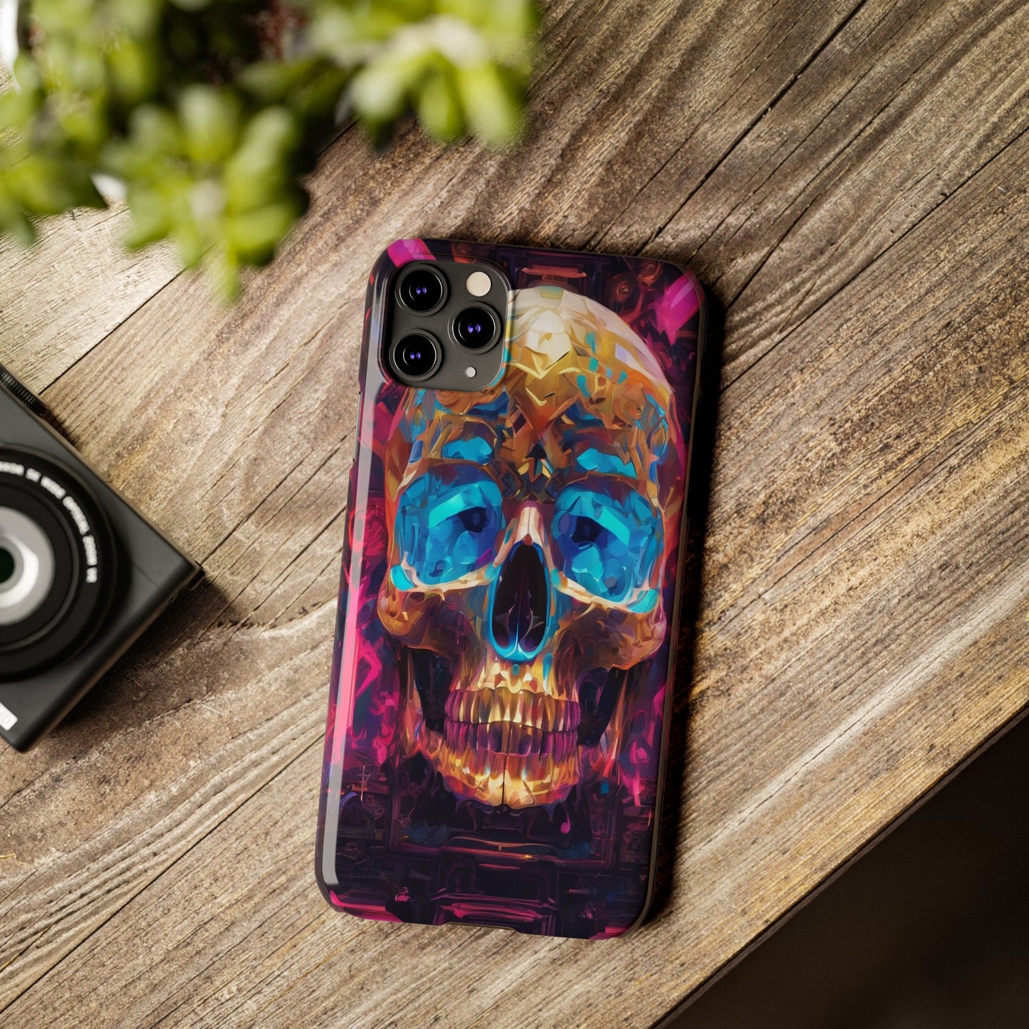 Slim Phone Case for iPhone 16 – Glossy Lexan Shield