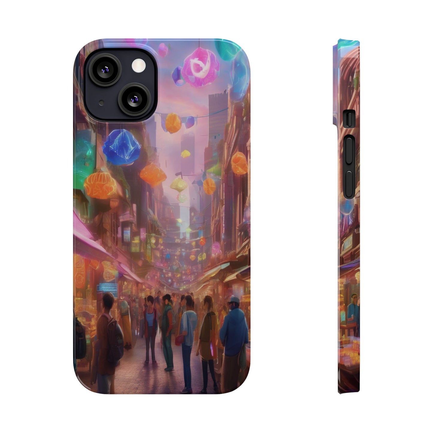 Ultra-Slim Glossy iPhone 16 Phone Case