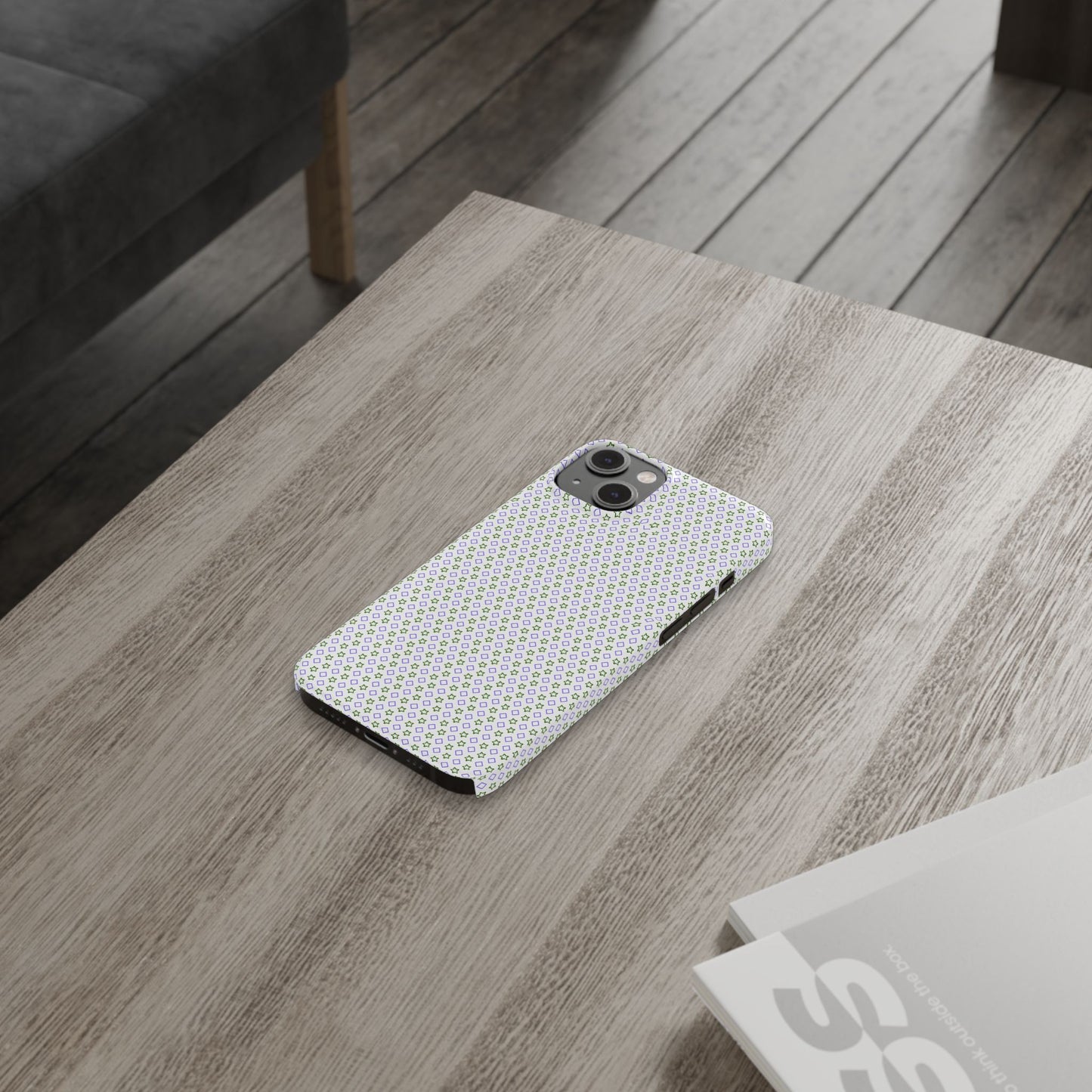 Neon Lexan Slim Phone Case for iPhone 16 Glossy Finish