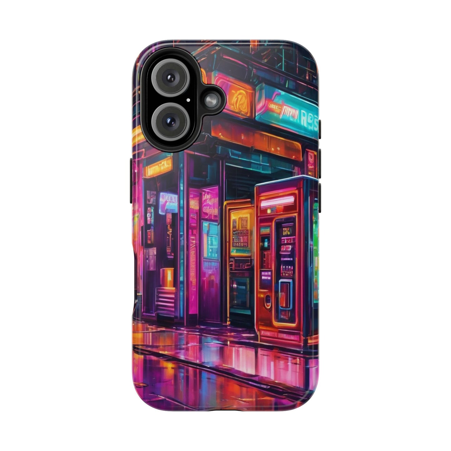 Tough Phone Case - 2-Piece, Impact-Resistant, Glossy Finish