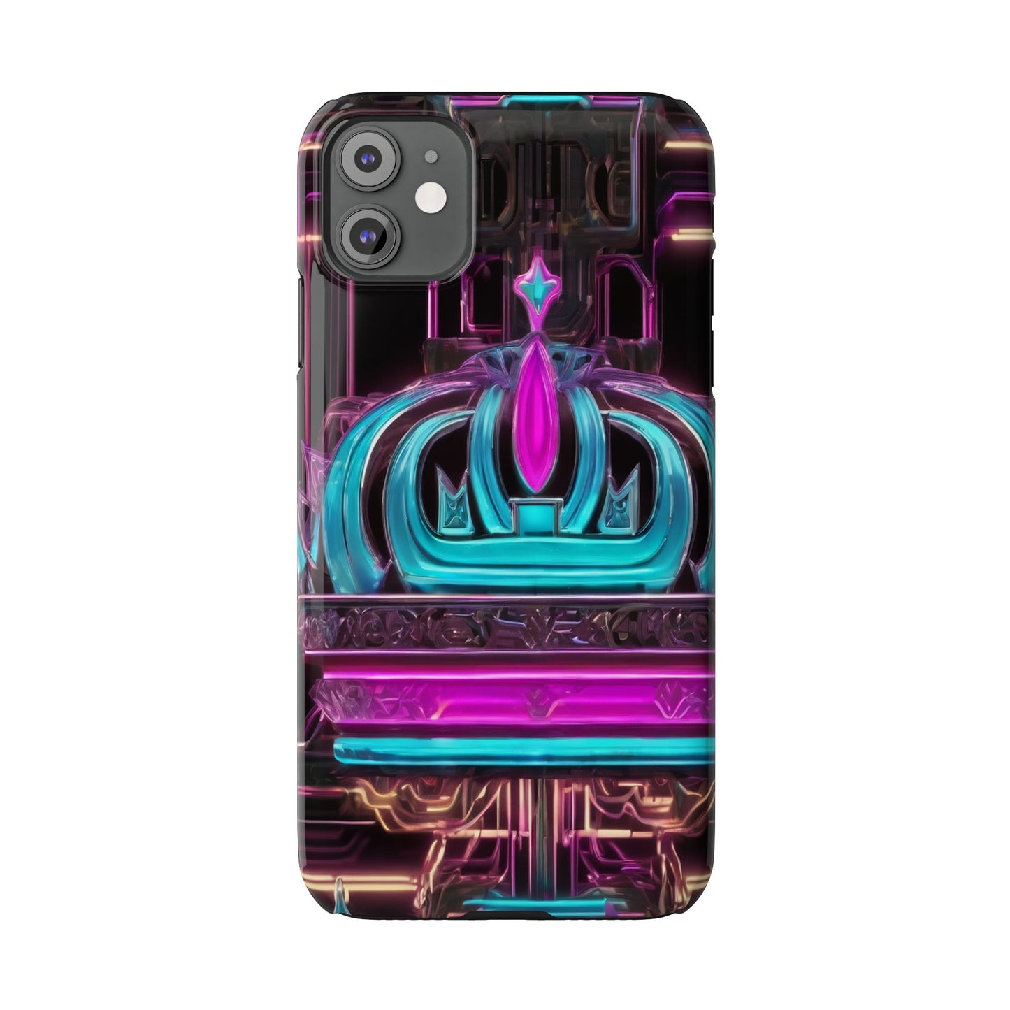 Slim Phone Case for iPhone 16 - Glossy, Lightweight, Impact-Resistant