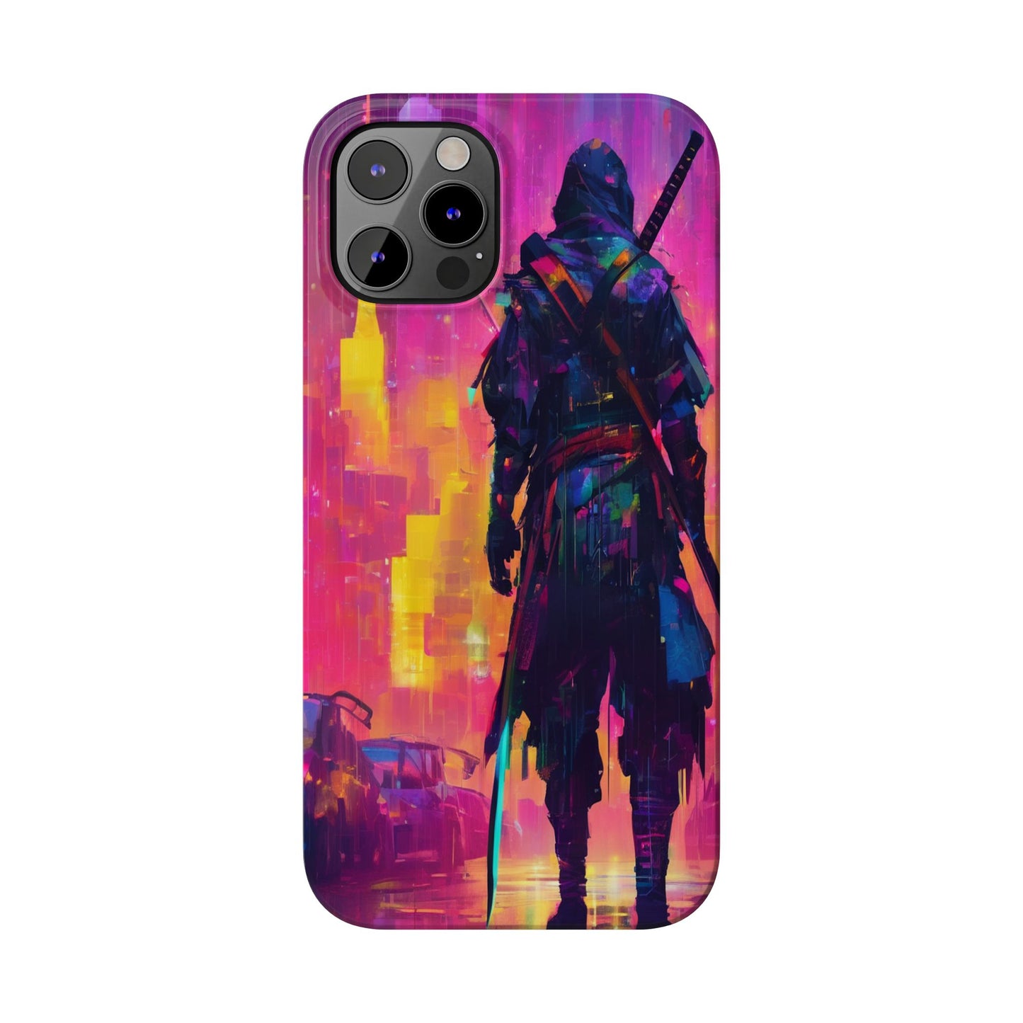Neon Slim Phone Case for iPhone 16 - Glossy Lexan Finish