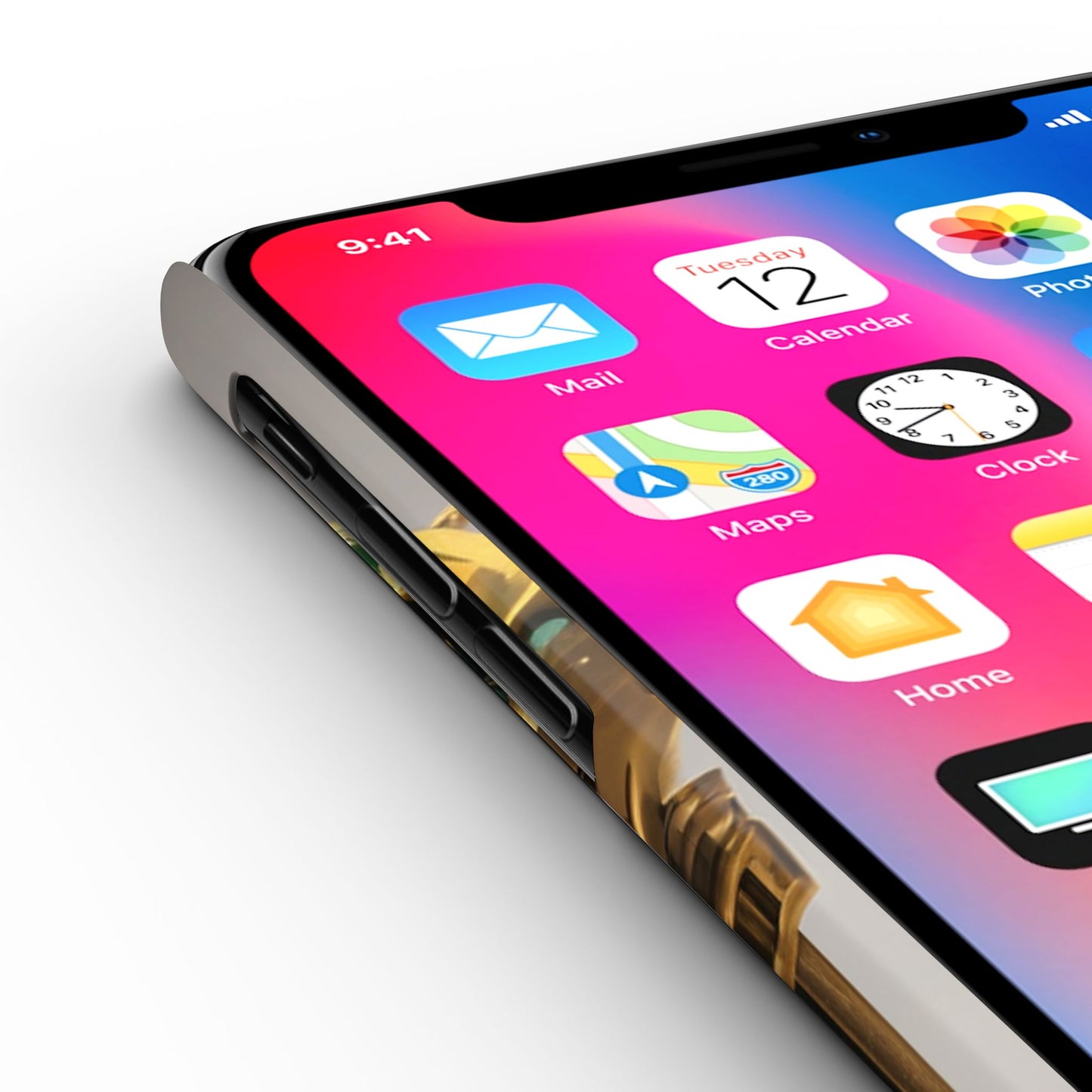 iPhone 16 Slim Phone Case: Glossy Lexan, Ultra-Slim