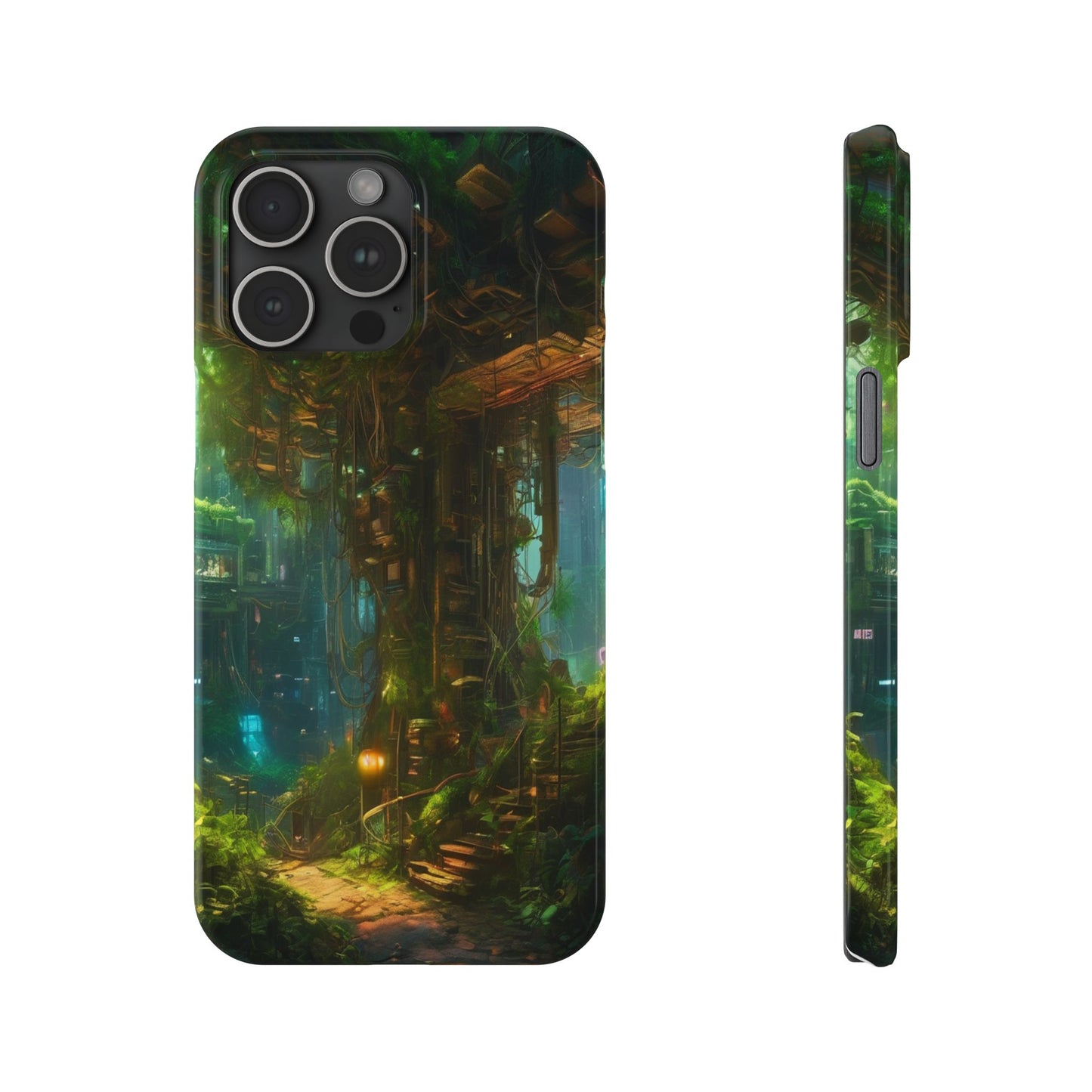 Neon Slim Phone Case for iPhone 16 Glossy Lexan