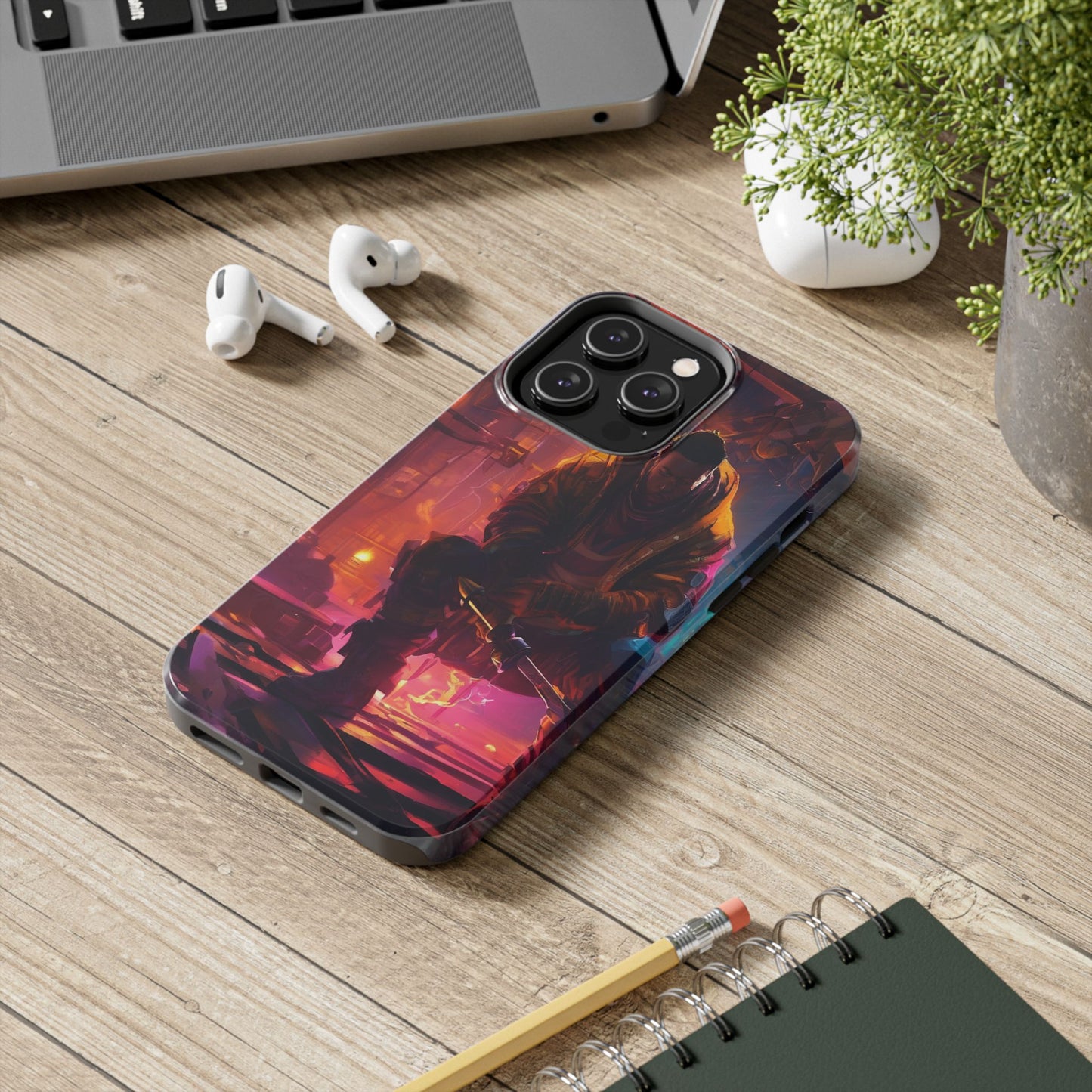 Tough Phone Case - Shockproof TPU & PC Shell for iPhone & Samsung