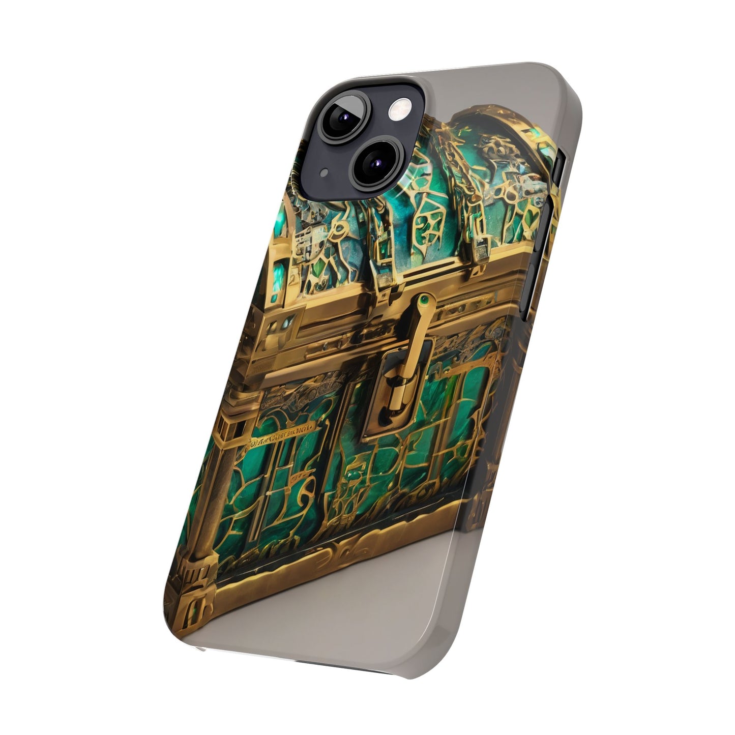 iPhone 16 Slim Phone Case: Glossy Lexan, Ultra-Slim