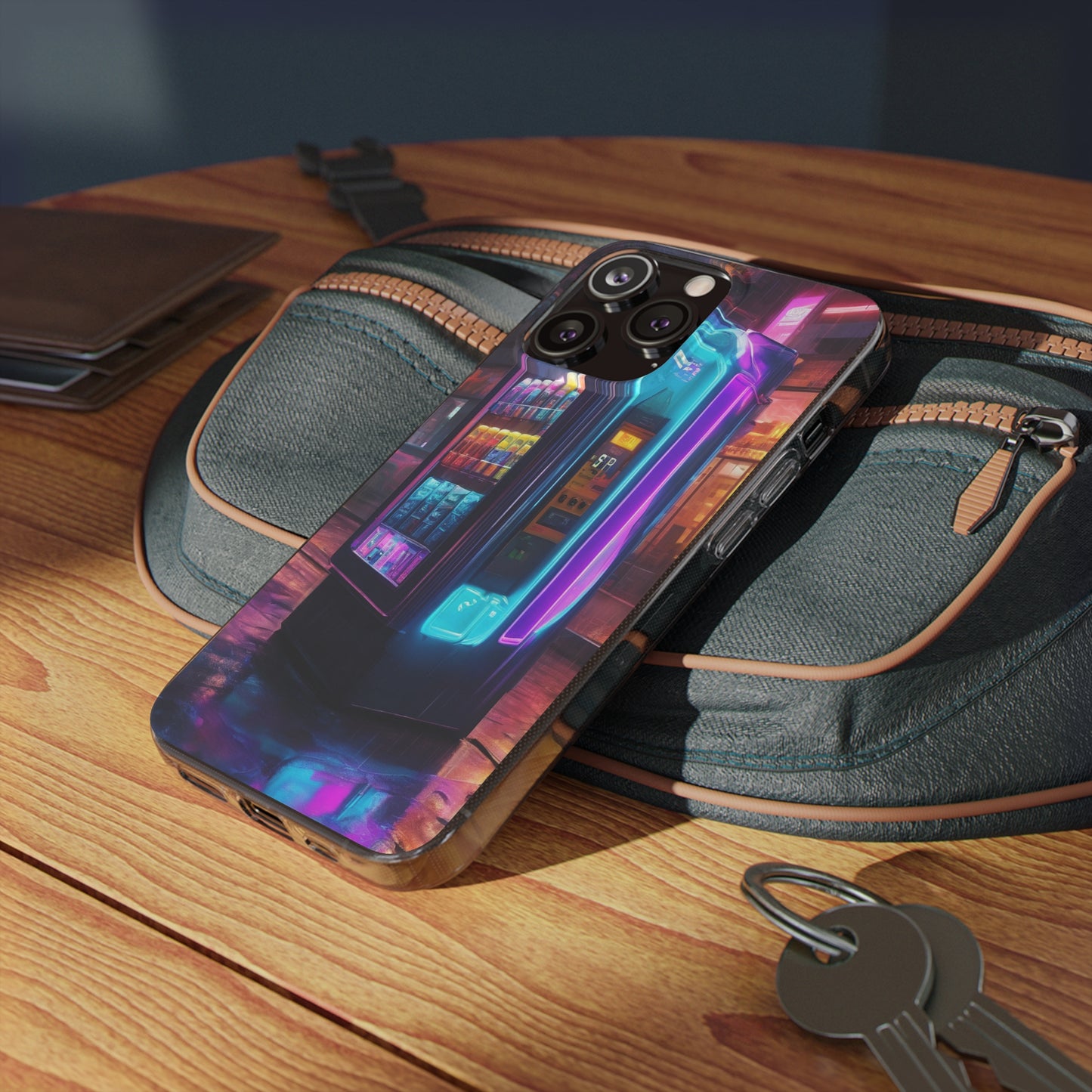 Clear Silicone Phone Case - Slim, Flexible with Open Ports