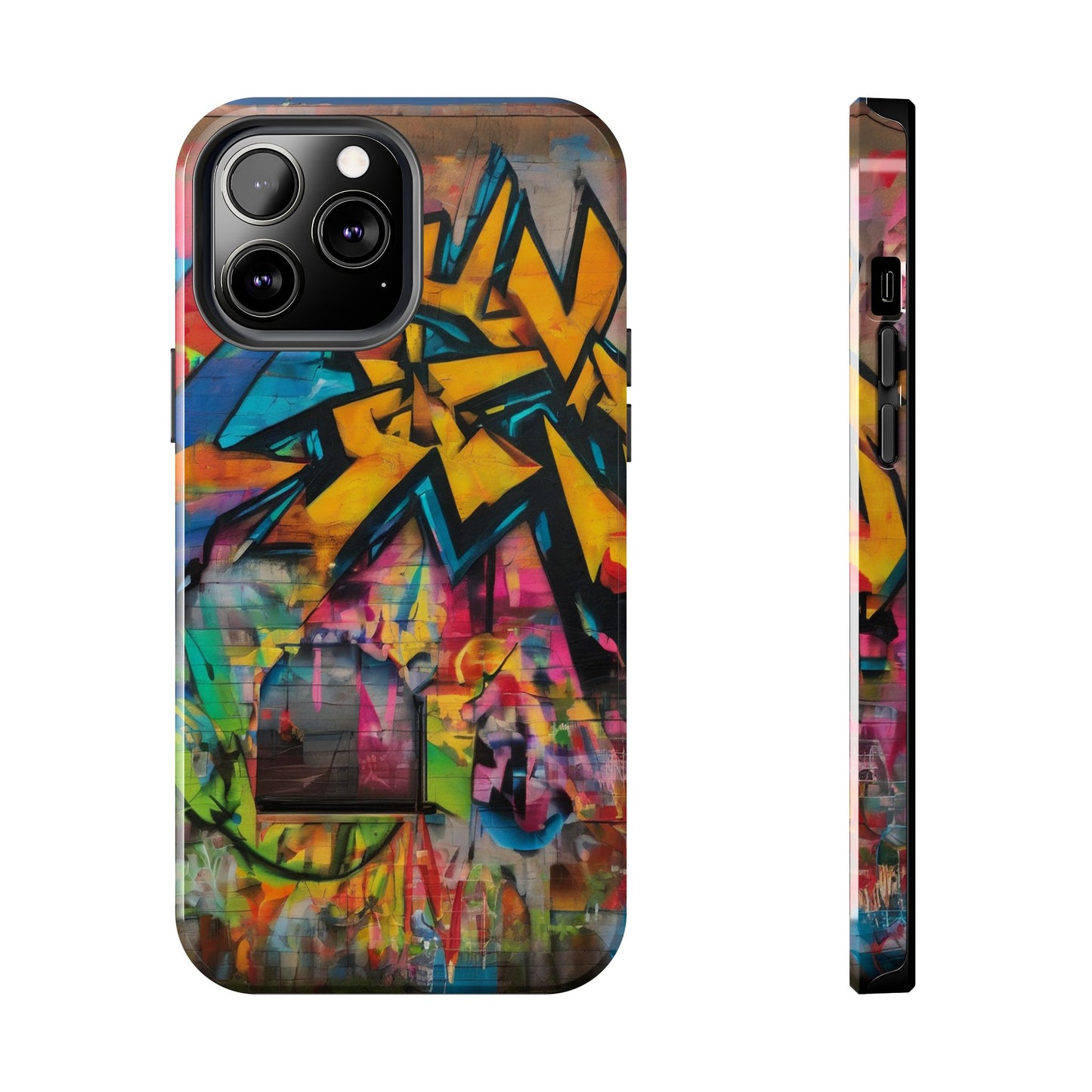 Rugged Phone Case - Impact-Resistant, Glossy Finish