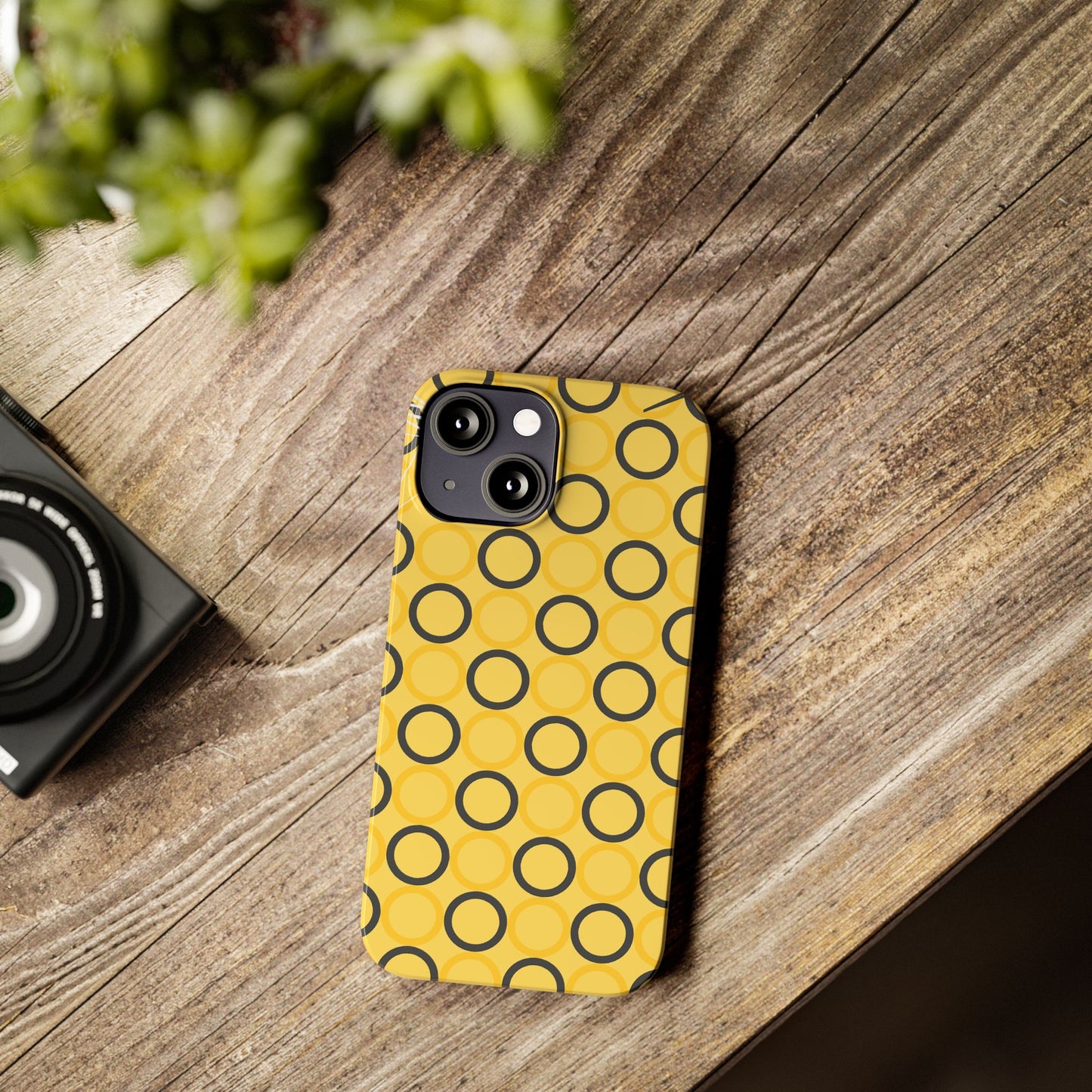 Slim Phone Case for iPhone 16 — Glossy Lexan Finish