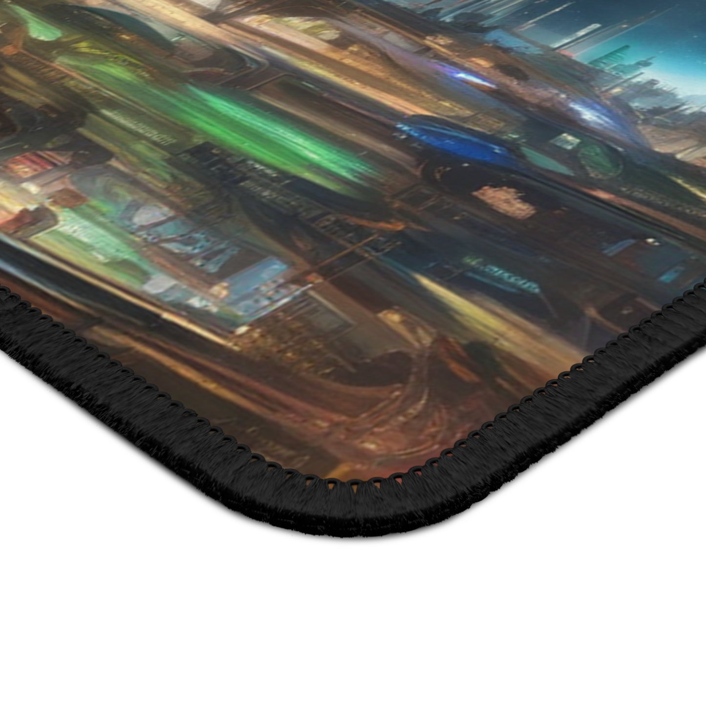 Gaming Mouse Pad 9x7 Neoprene with Stitched Edges