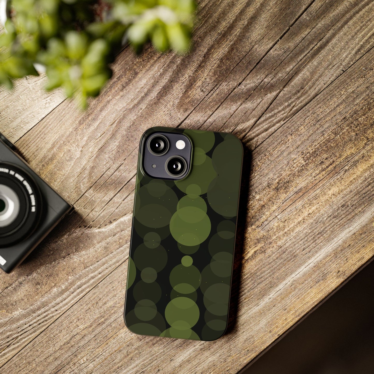 Slim Glossy Phone Case for iPhone 16 - Durable, Wireless Charge