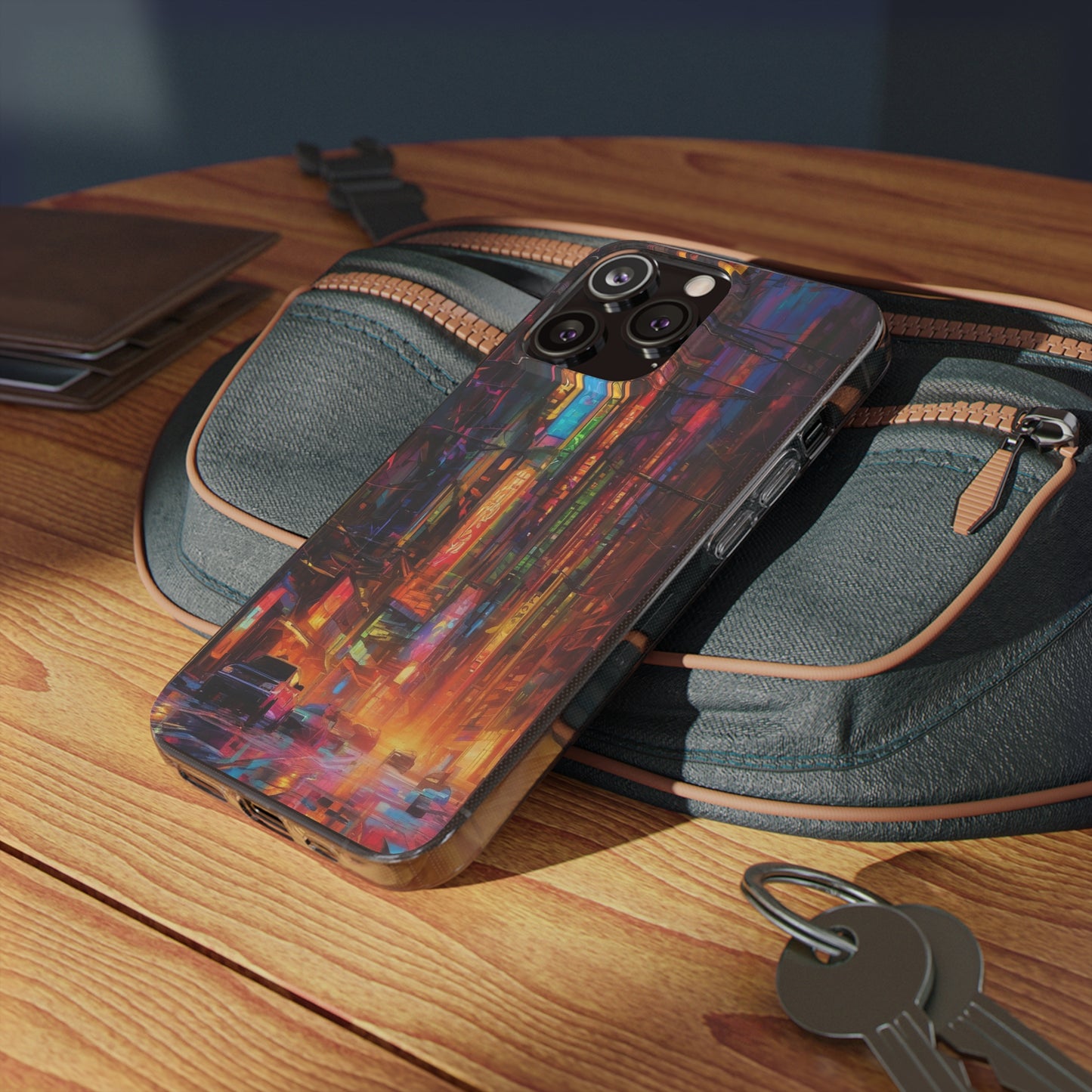 Clear Silicone Phone Case - Slim, Durable, Open-Port Design