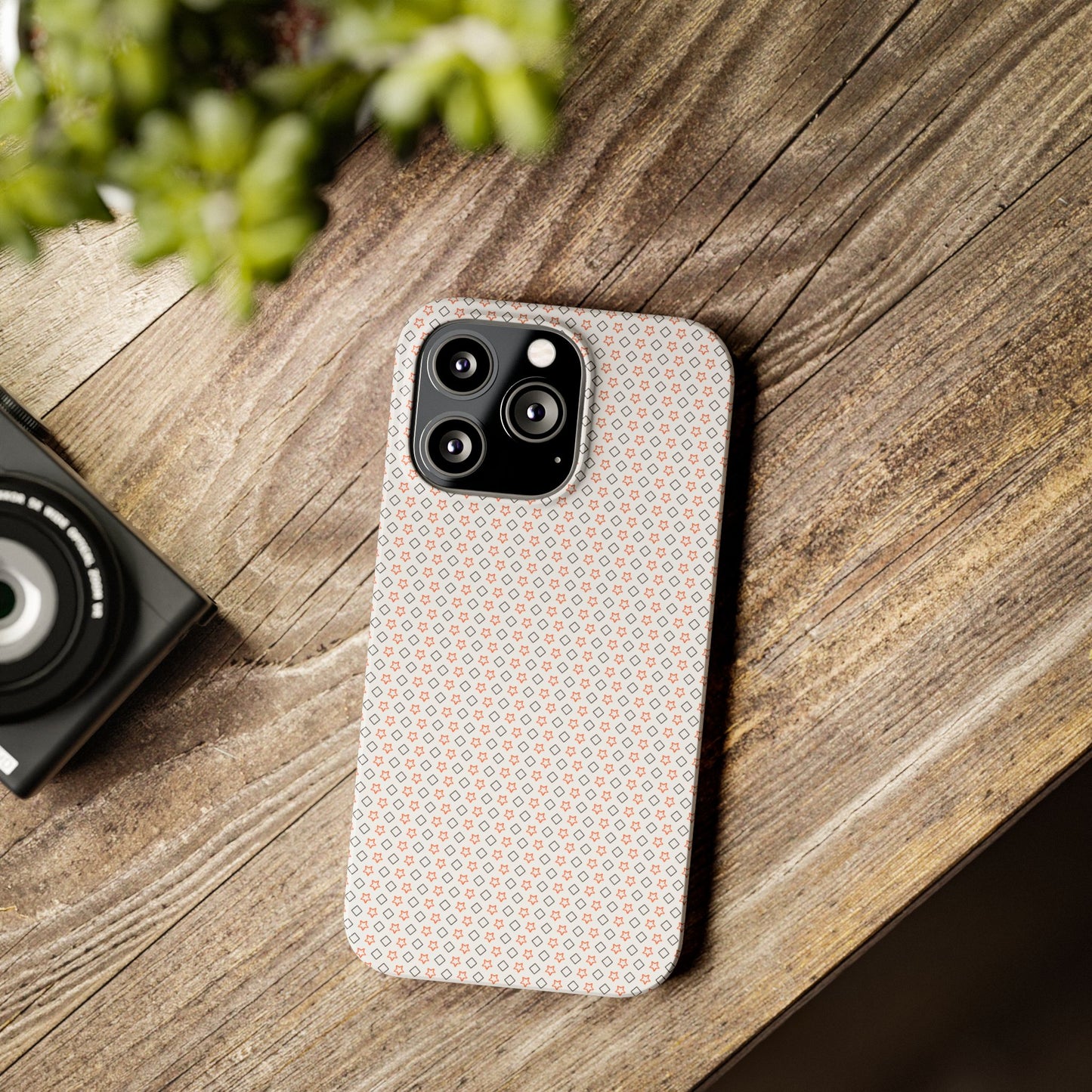 Slim Phone Case for iPhone 16 - Glossy Durable Lexan