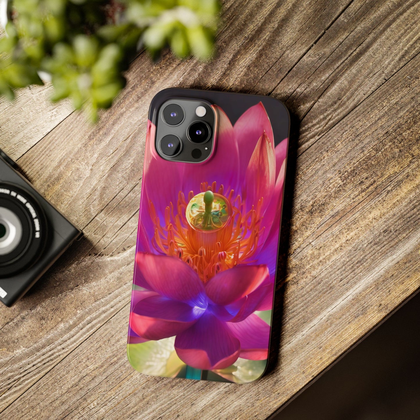 Slim Phone Case for iPhone 16 - Glossy Lexan, Ultra-Thin