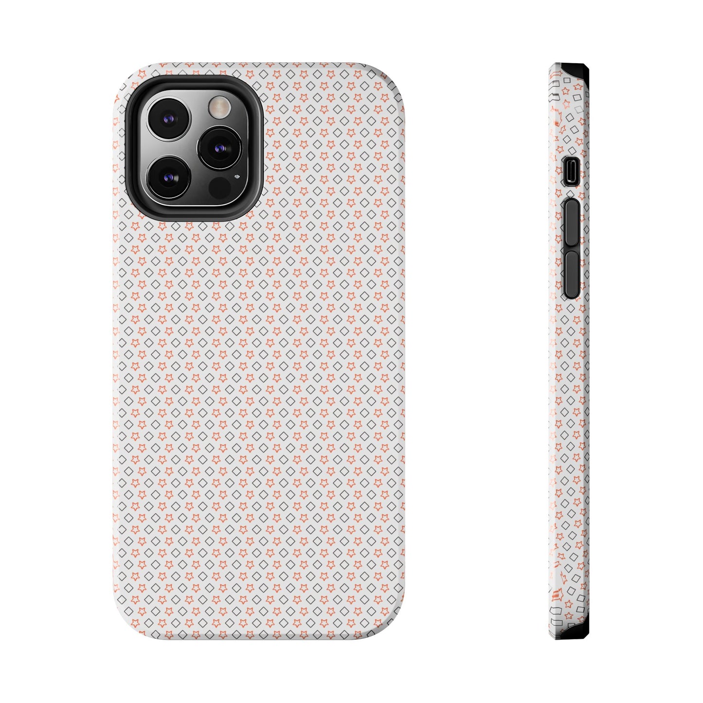 Neon Rugged Phone Case - 2-Piece TPU/PC, Wireless Charging