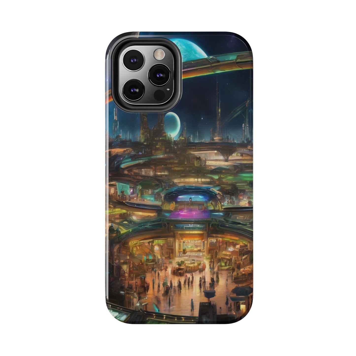 Tough Phone Case: Impact-Resistant Polycarbonate Shell, TPU-Lined