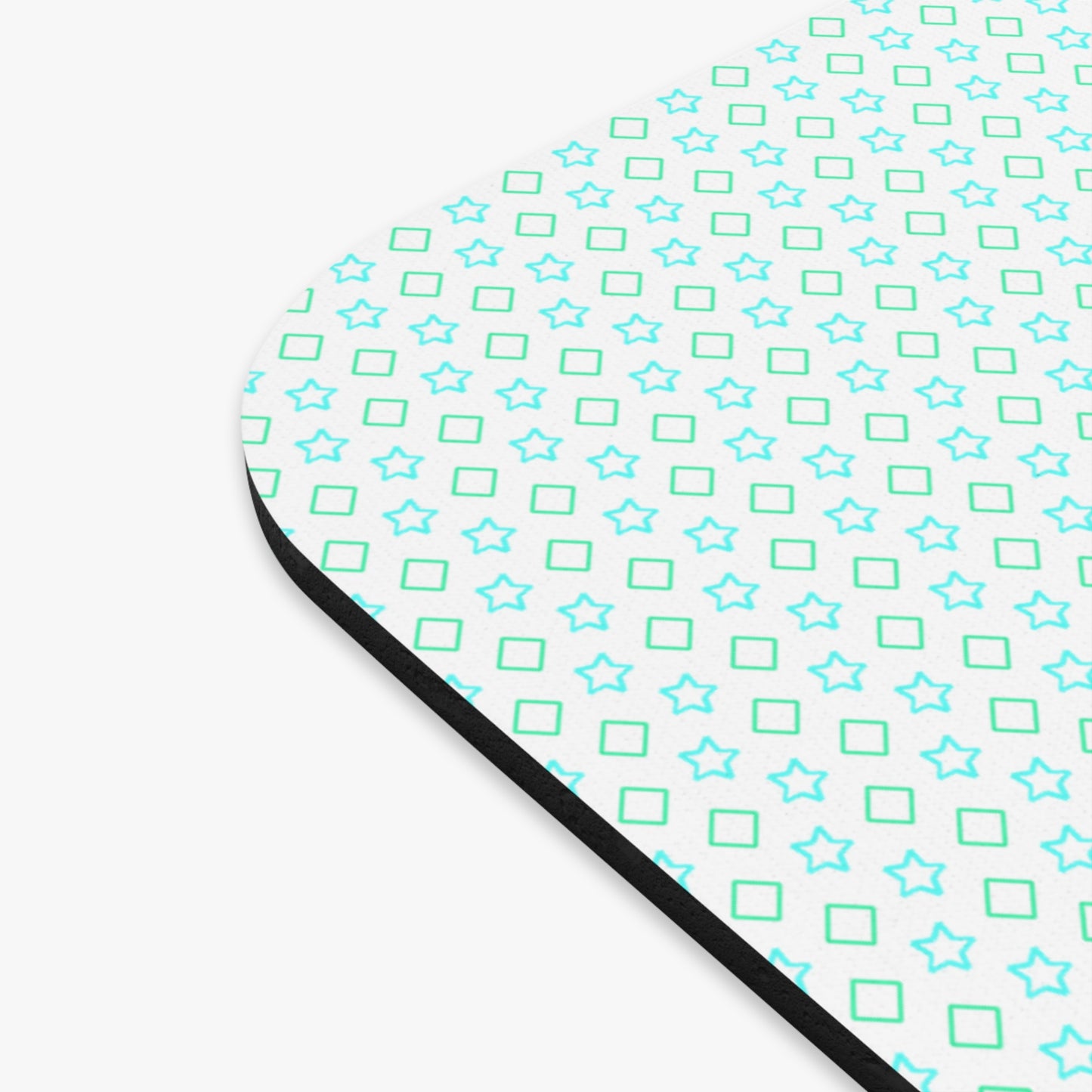 Neon Rectangular Mouse Pad – Custom, 1/16-inch Thick, Rubber Base