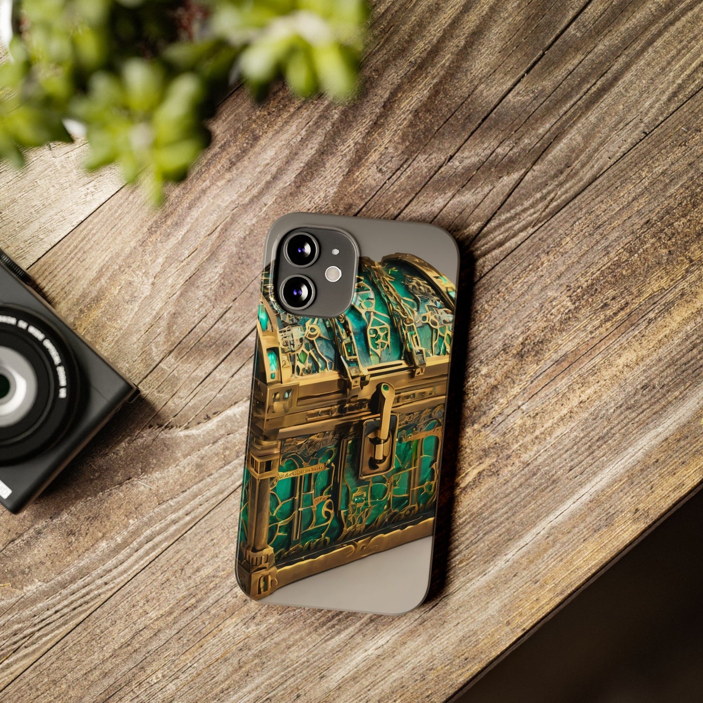 iPhone 16 Slim Phone Case: Glossy Lexan, Ultra-Slim