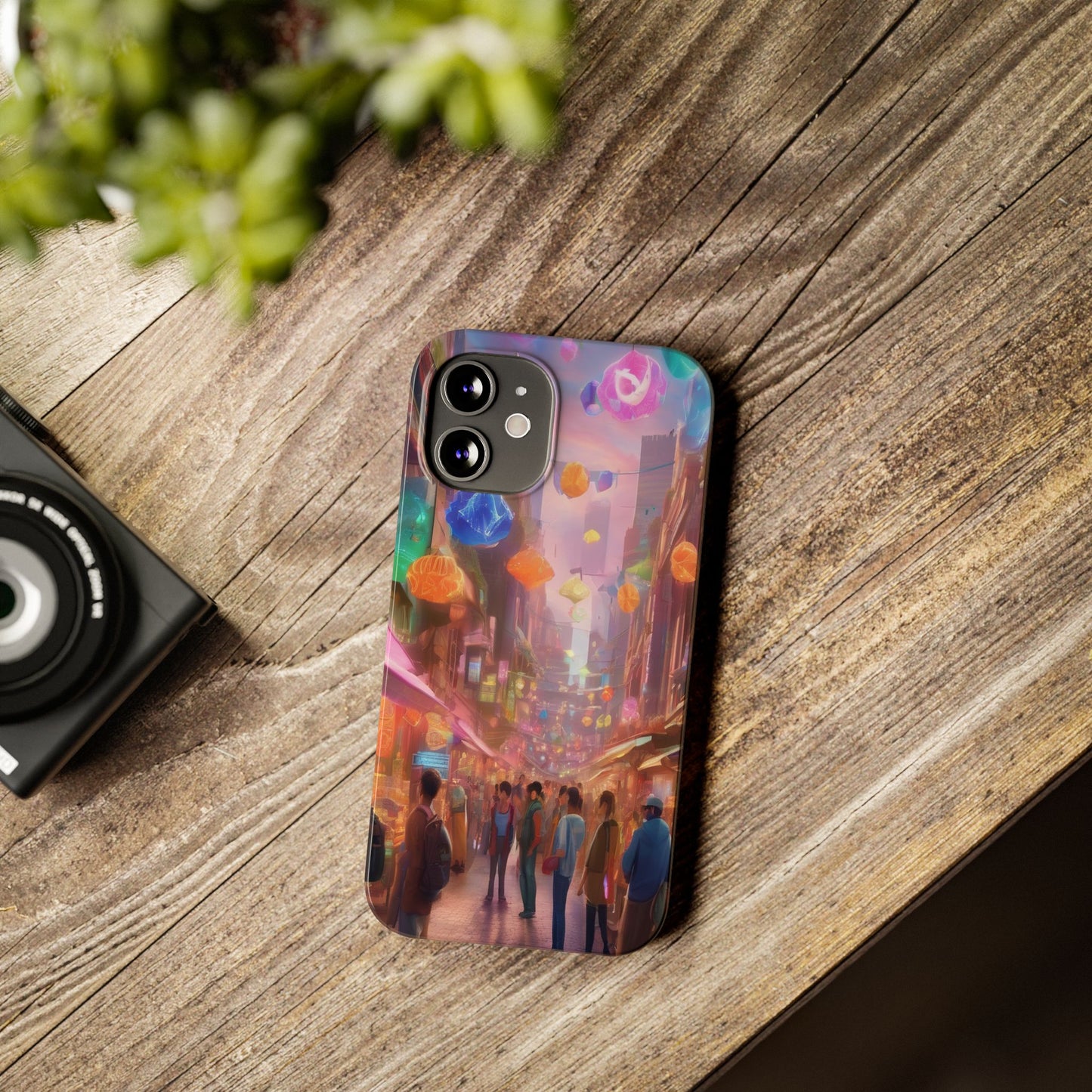 Ultra-Slim Glossy iPhone 16 Phone Case