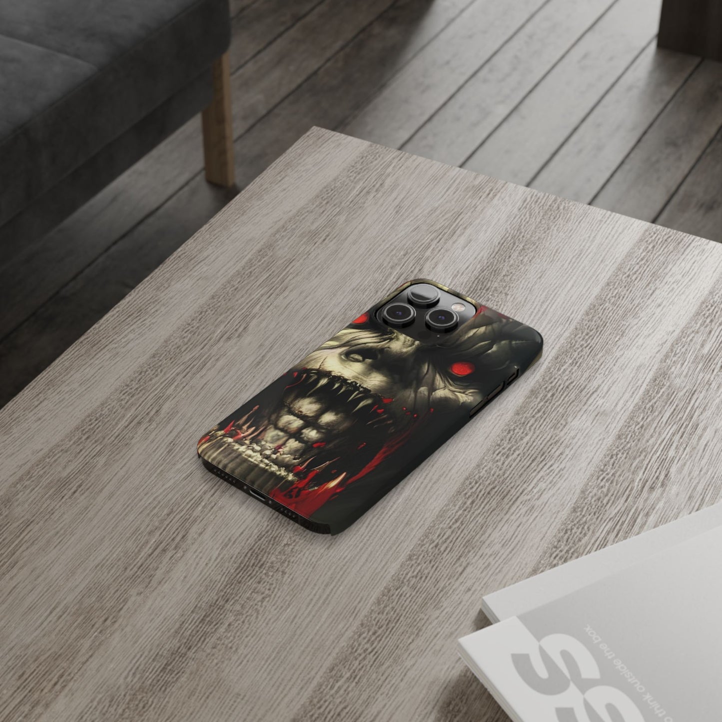Slim Phone Case - Glossy Lexan PC, Ultra-Thin, Wireless Charging