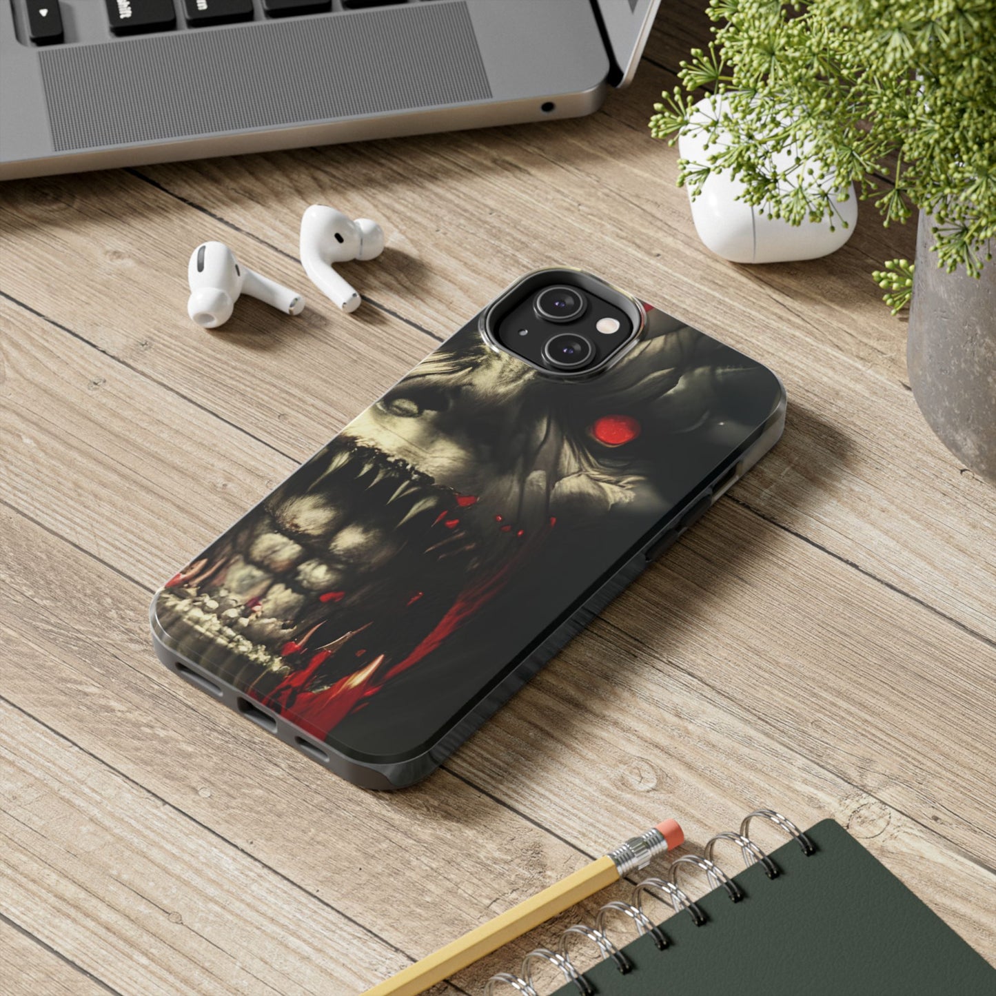 Neon Tough Phone Case - Impact-Resistant, Glossy