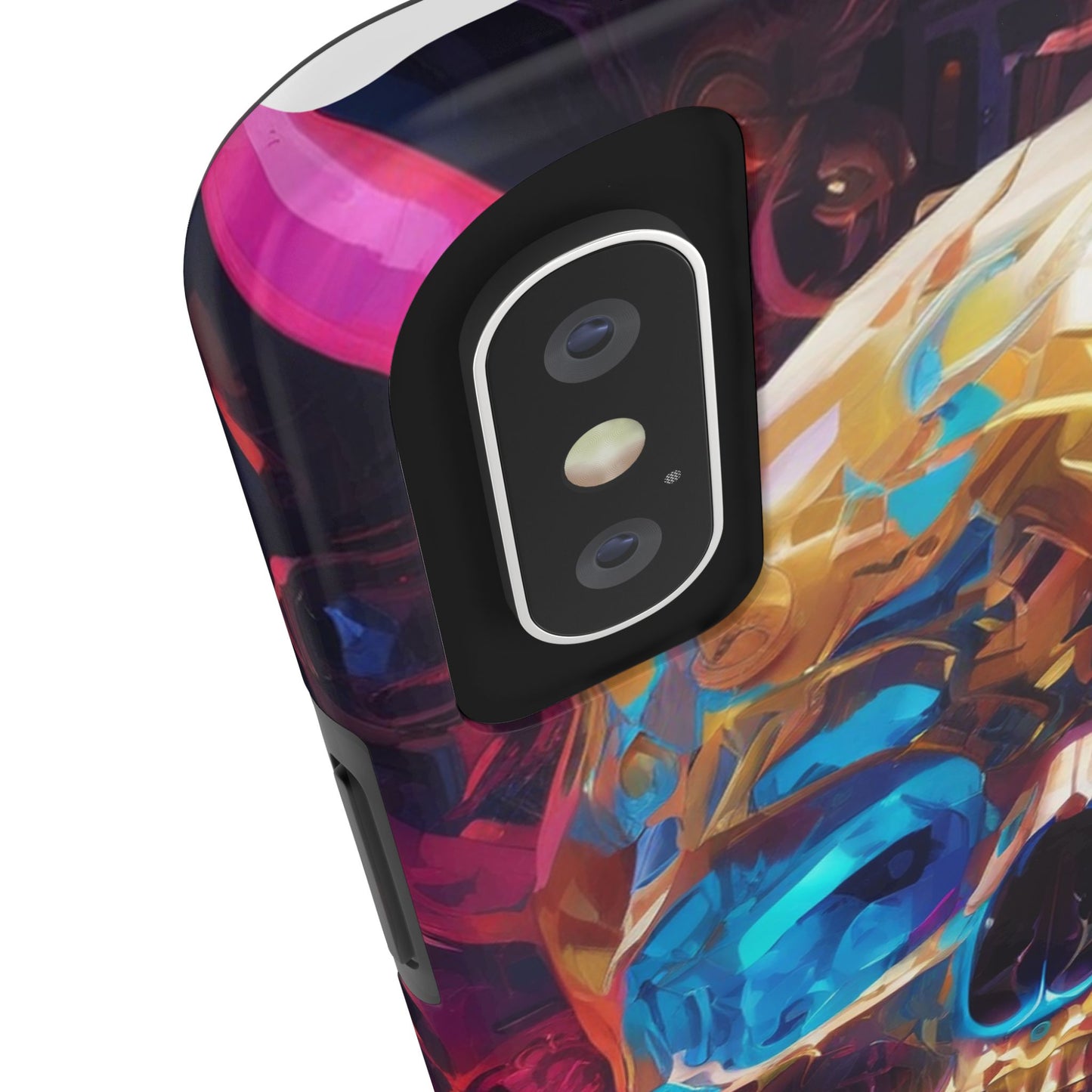 Rugged Phone Case - Impact-Resistant, Glossy Polycarbonate