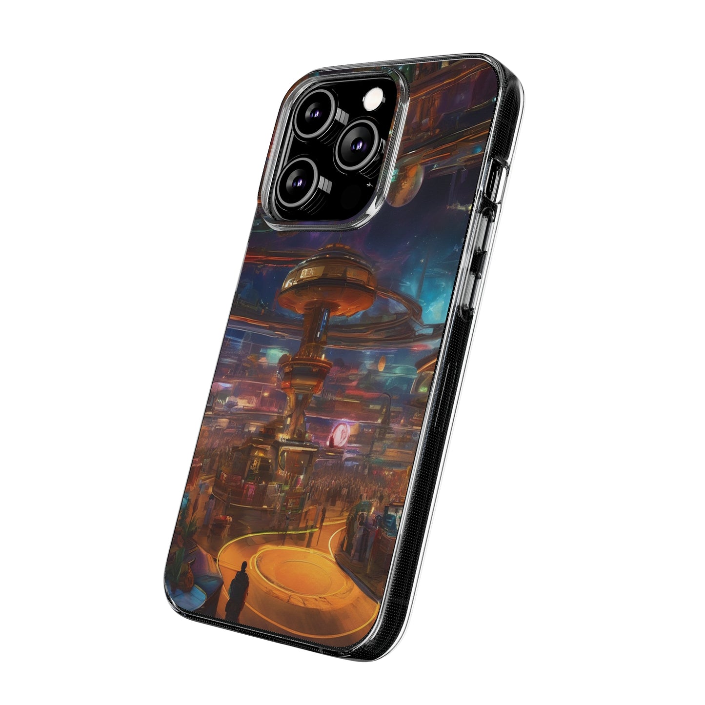 Clear Silicone Phone Case - Slim, Durable, Open-Port Design
