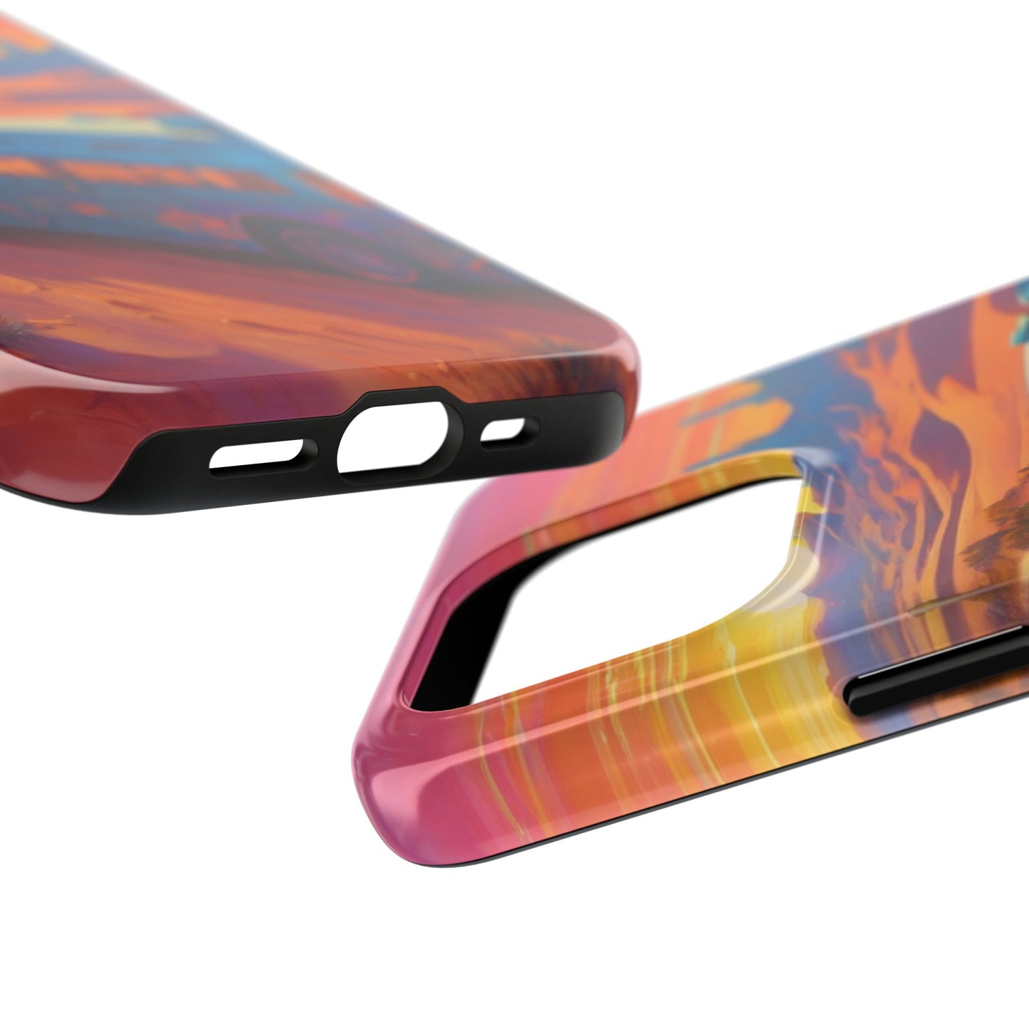 Neon Tough Phone Case - 2-Piece Armor for iPhone & Samsung