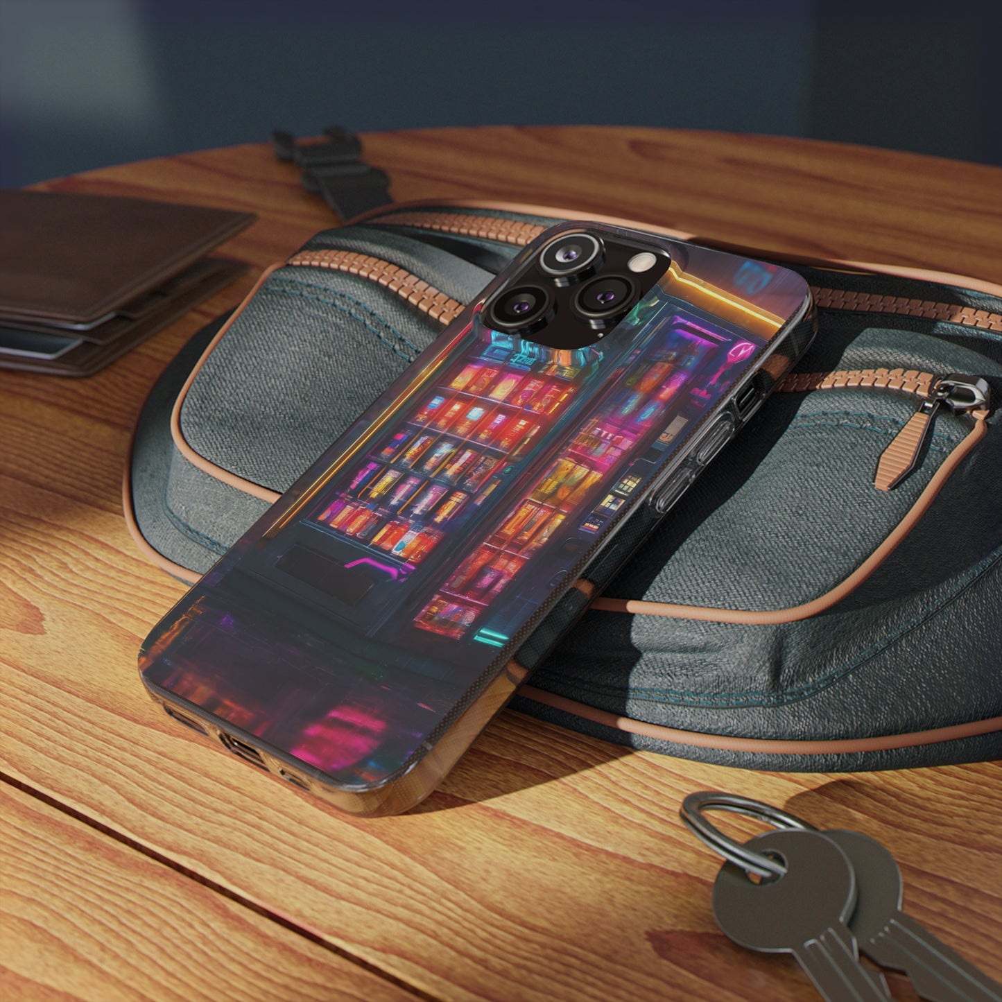 Neon Clear Silicone Phone Case - Slim & Flexible Protection