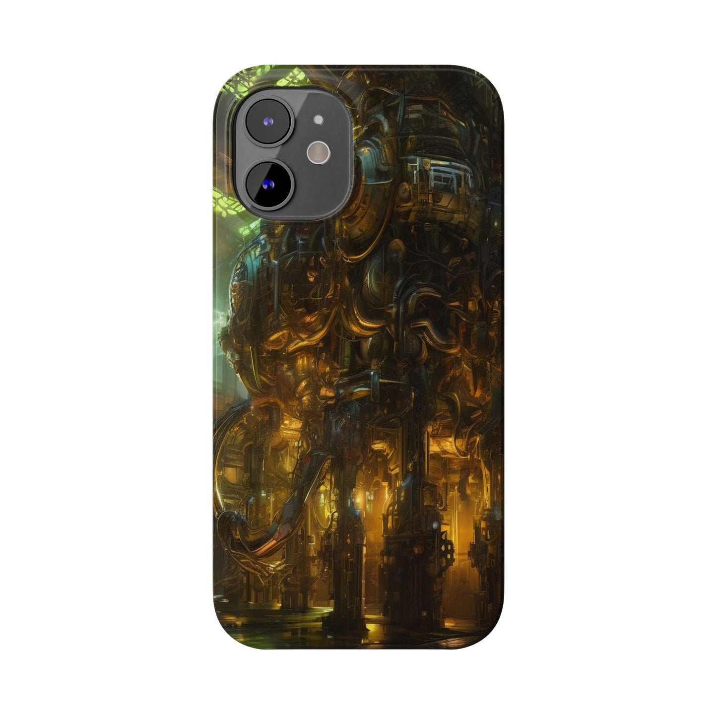 Slim Phone Case for iPhone 16 - Glossy Ultra-Thin Polycarbonate