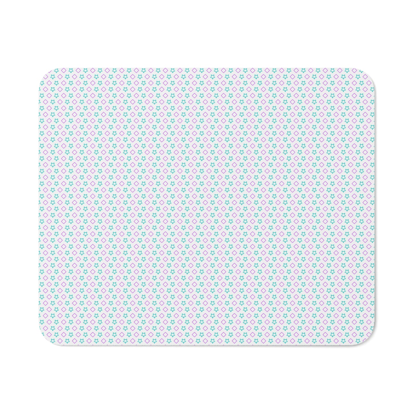 Neon Desk Mouse Pad - Customizable, One-Sided Print, 0.12in Thick