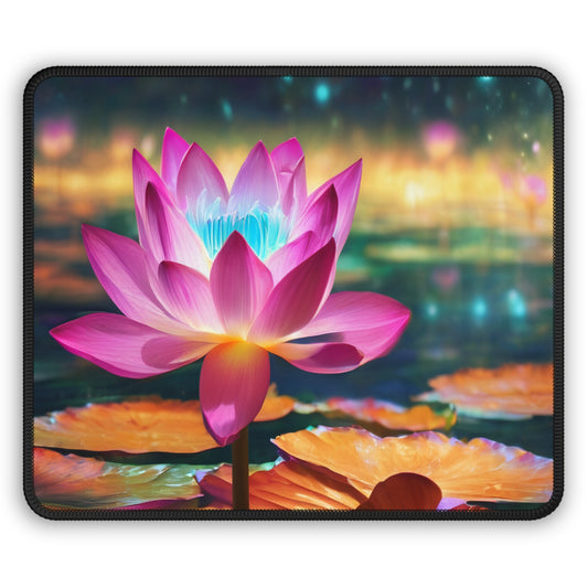 Neon Gaming Mouse Pad 9x7in — Personalized Neoprene