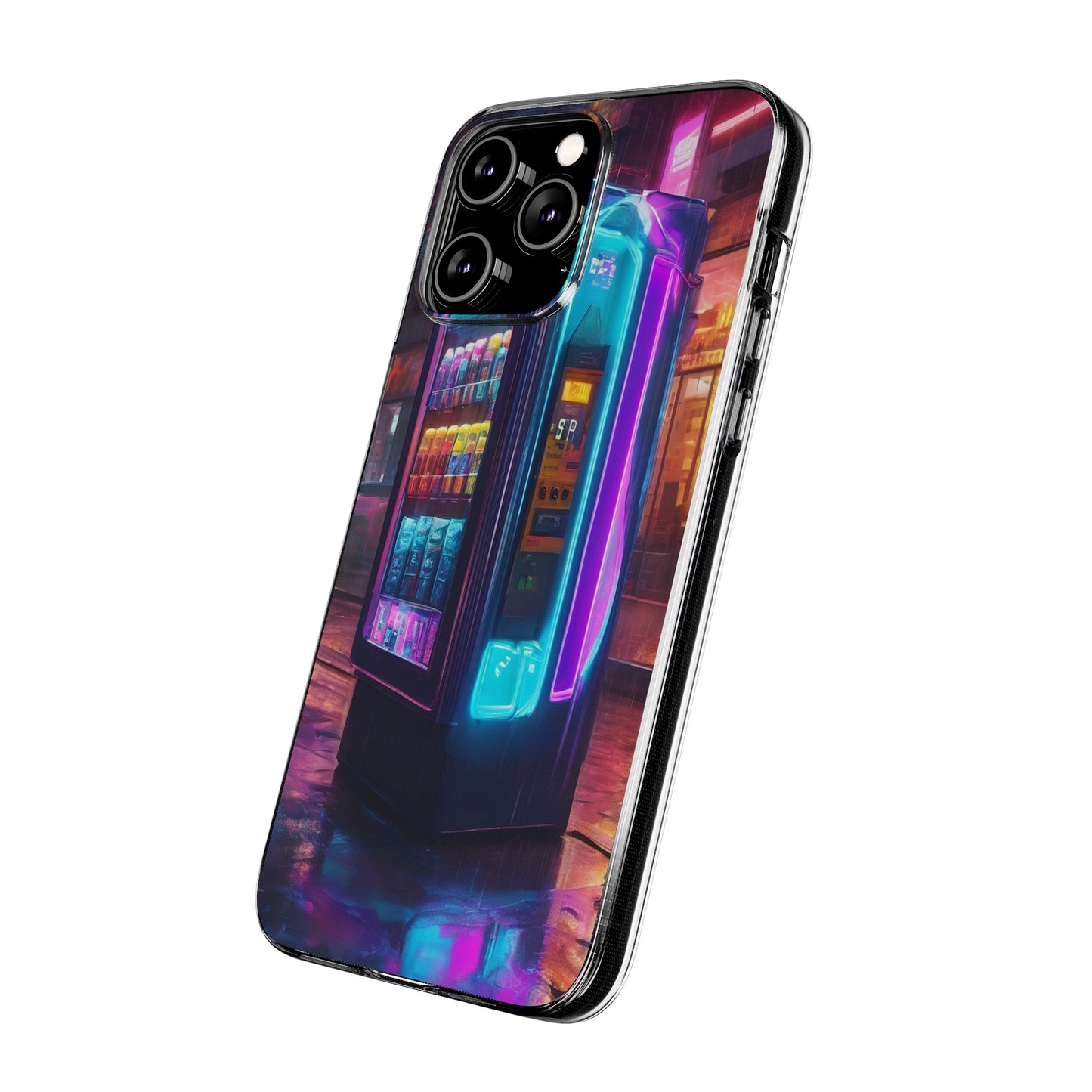 Clear Silicone Phone Case - Slim, Flexible with Open Ports