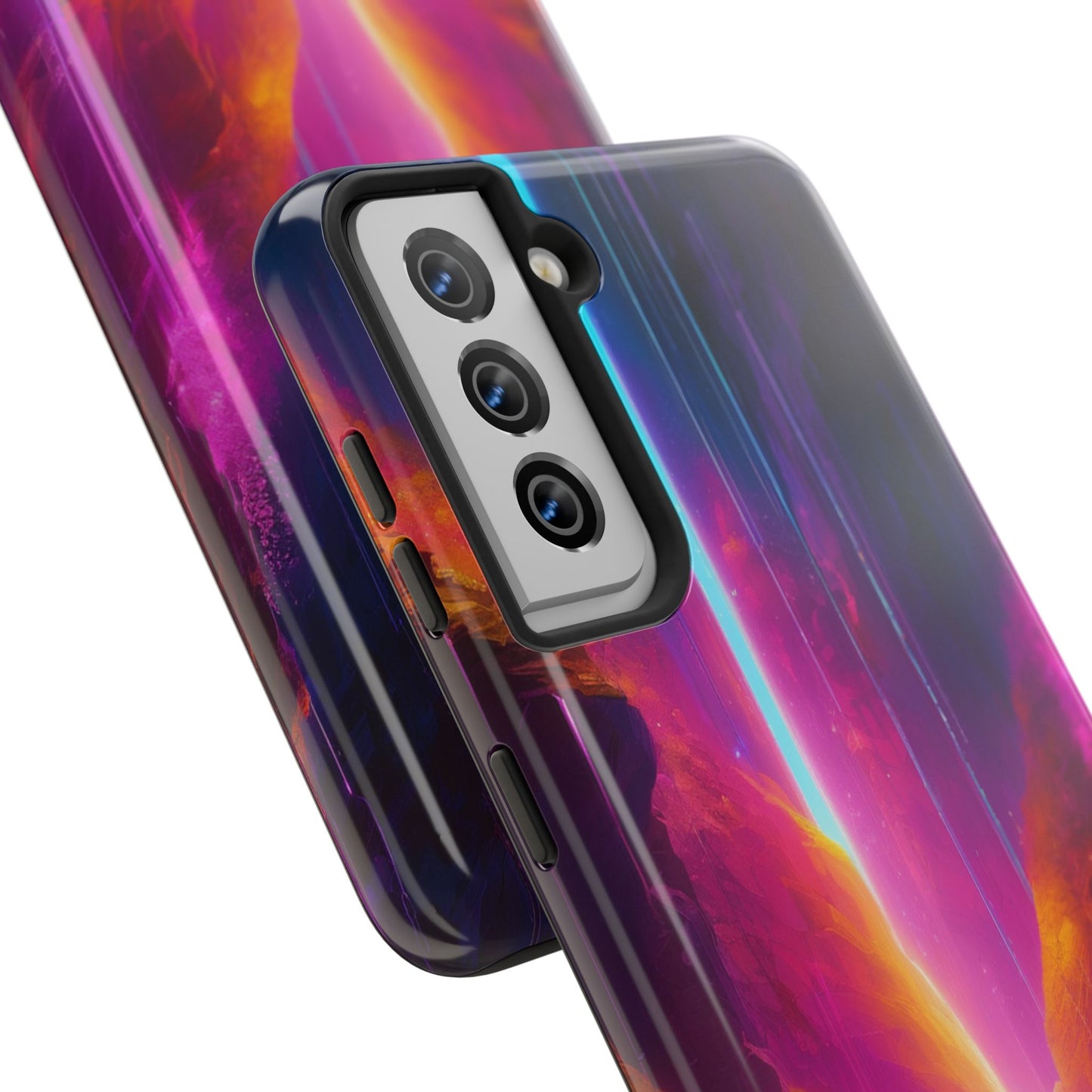Tough Phone Case with TPU & PC Shell – Shockproof for iPhone/Samsung