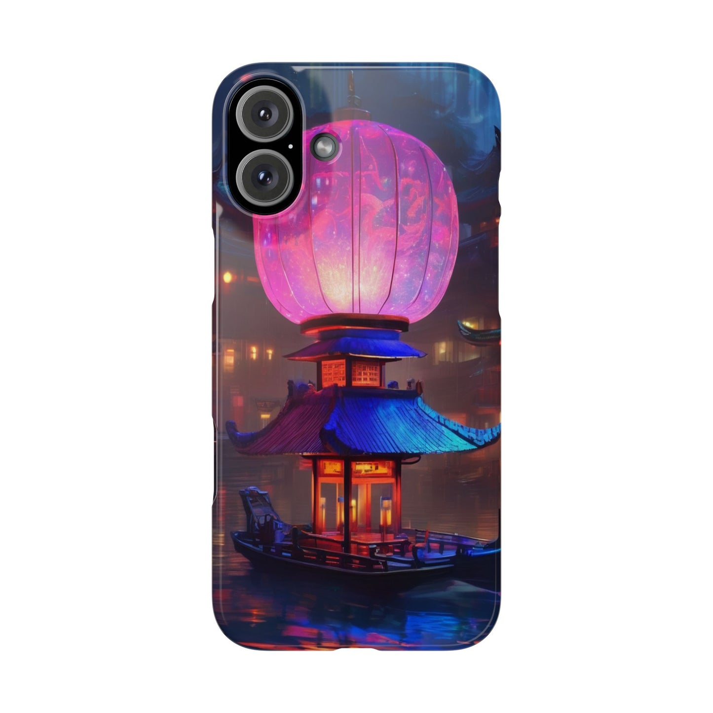 Slim Glossy Phone Case for iPhone 16 — Ultra-Thin & Durable Lexan