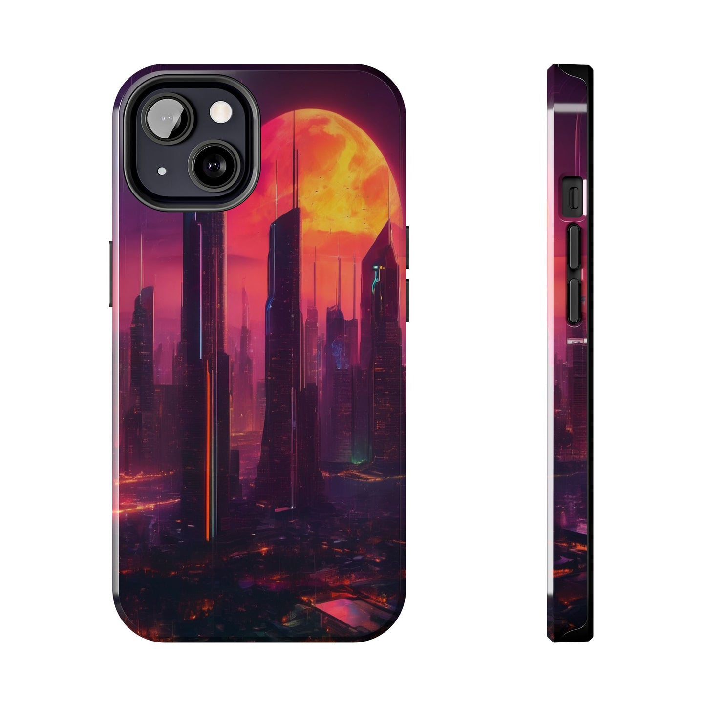 Tough Phone Case: Shockproof 2-Piece TPU/PC Shell