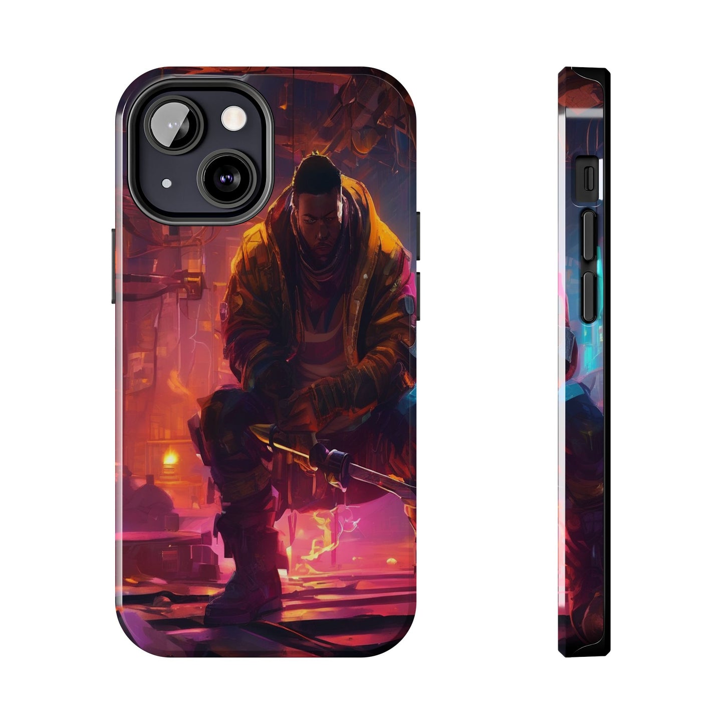 Tough Phone Case - Shockproof TPU & PC Shell for iPhone & Samsung