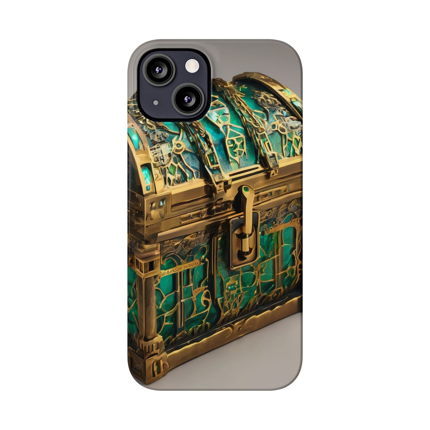 iPhone 16 Slim Phone Case: Glossy Lexan, Ultra-Slim