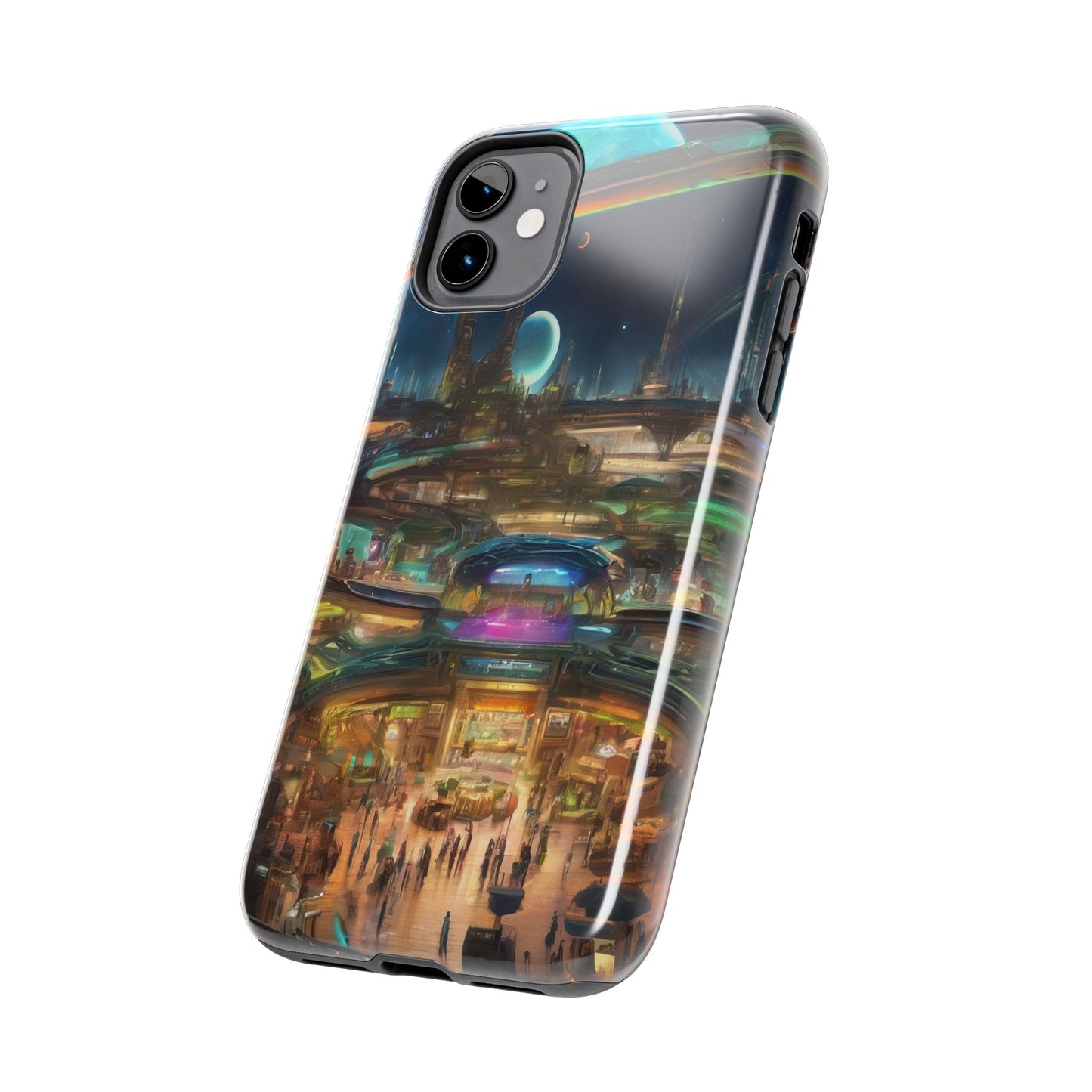 Tough Phone Case: Impact-Resistant Polycarbonate Shell, TPU-Lined
