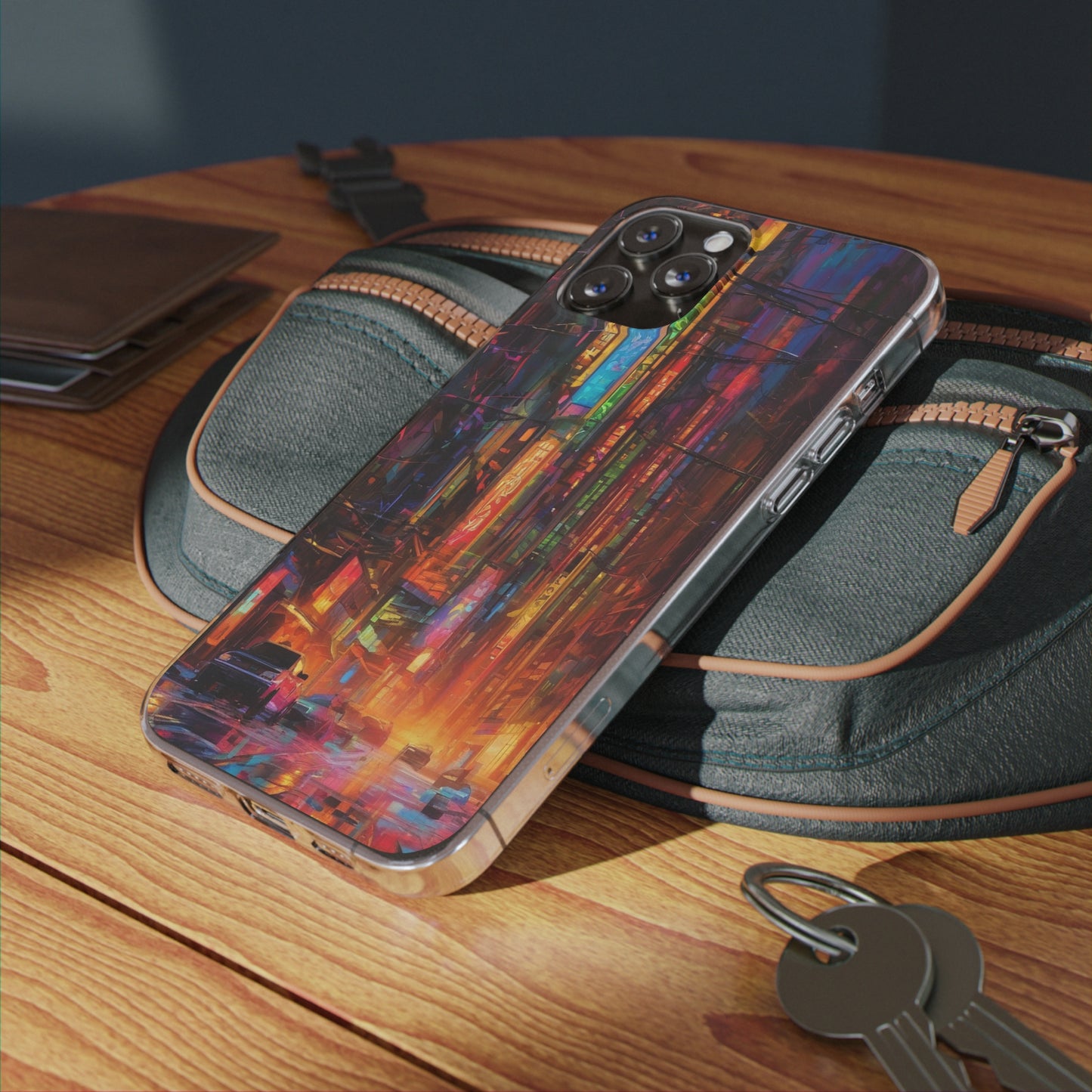 Clear Silicone Phone Case - Slim, Durable, Open-Port Design
