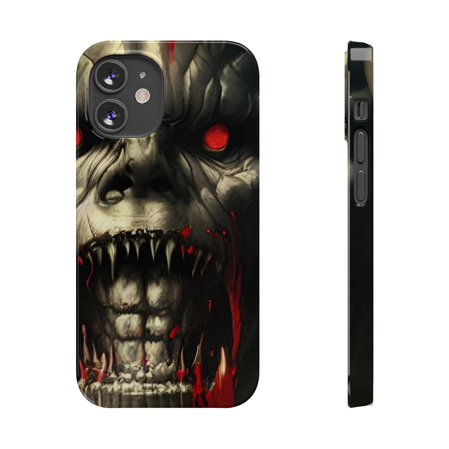 Slim Phone Case - Glossy Lexan PC, Ultra-Thin, Wireless Charging