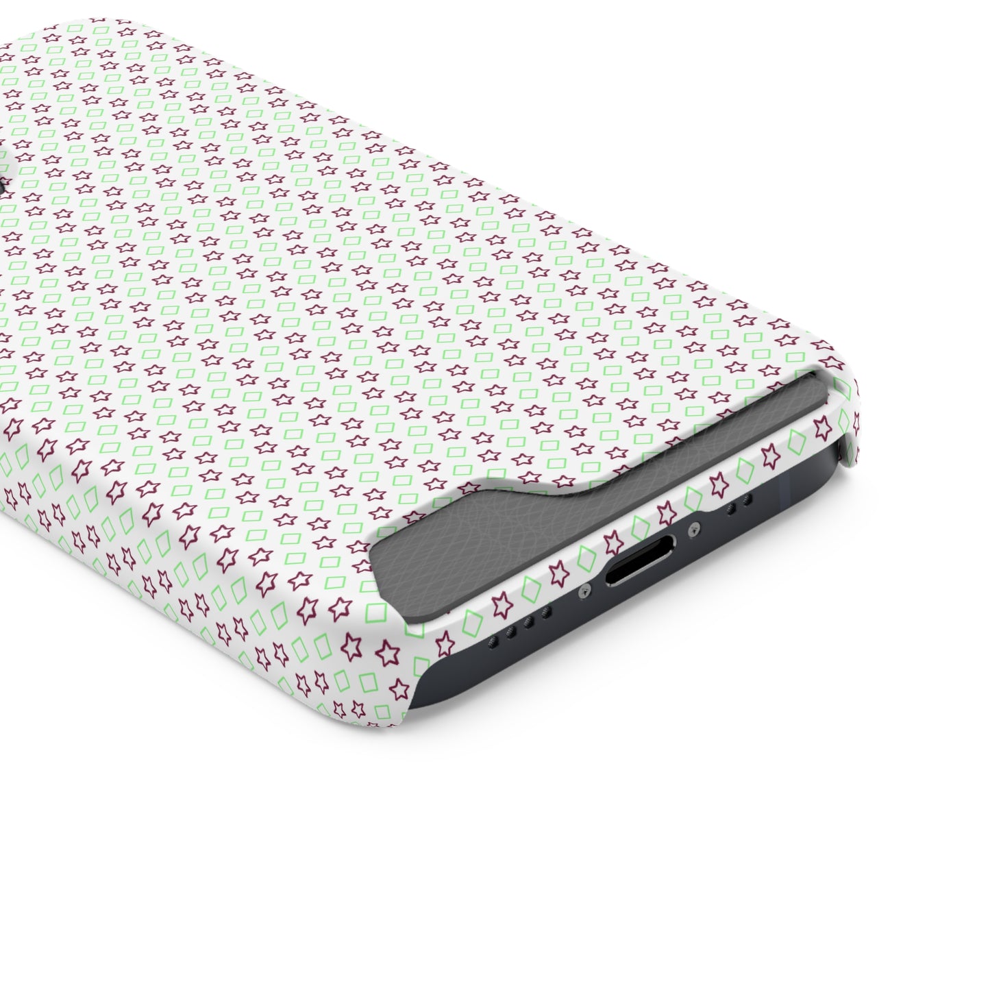 Neon Card-Holder Phone Case - Glossy/Matte Finish
