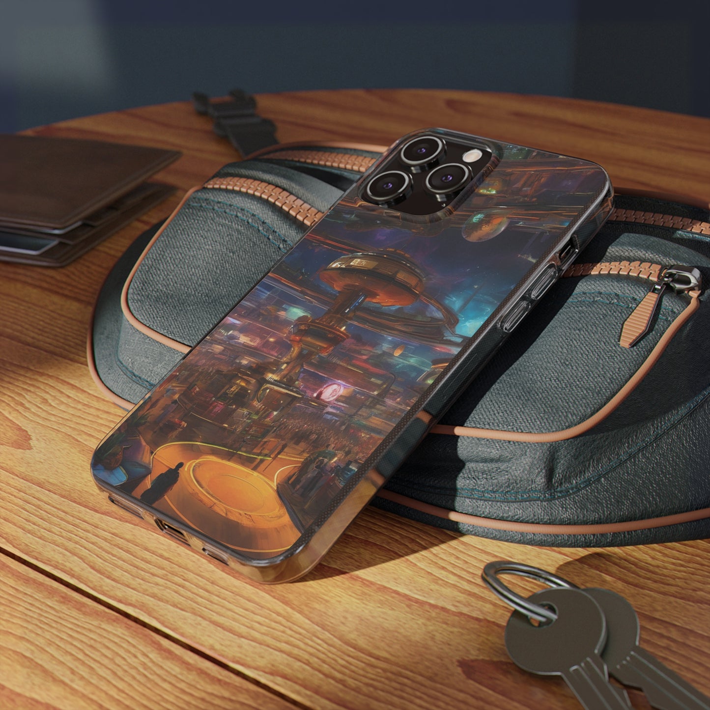 Clear Silicone Phone Case - Slim, Durable, Open-Port Design