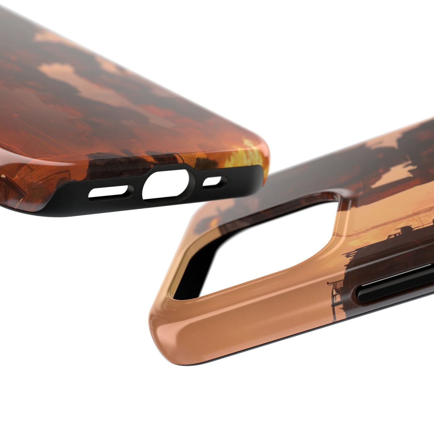 Tough Phone Case - Impact-Resistant, 2-Piece TPU/PC